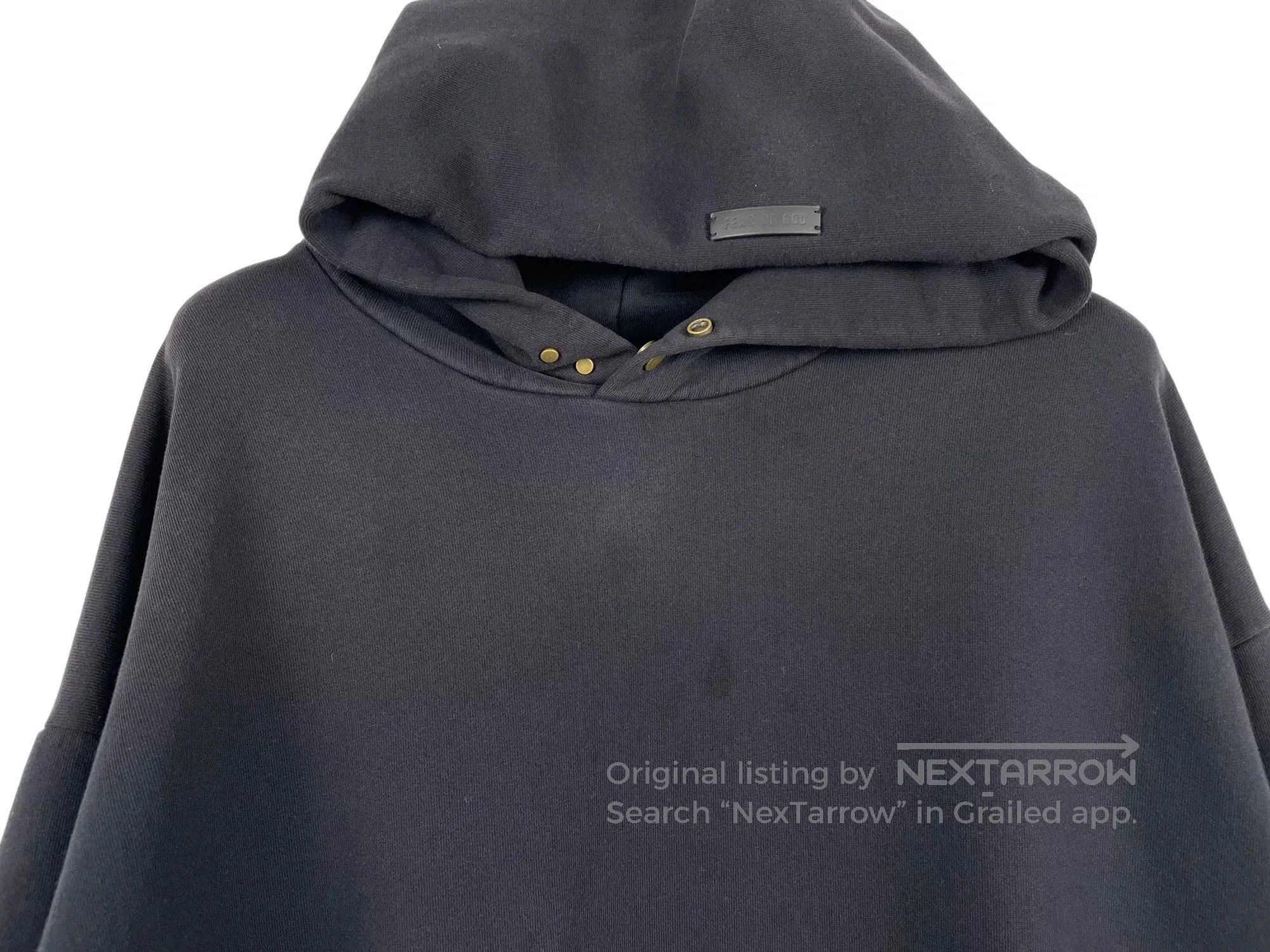 Fear of God Fear Of God 7th Distressed Washed Hoodie. Size US XXL / EU 58 / 5 - 3 Thumbnail