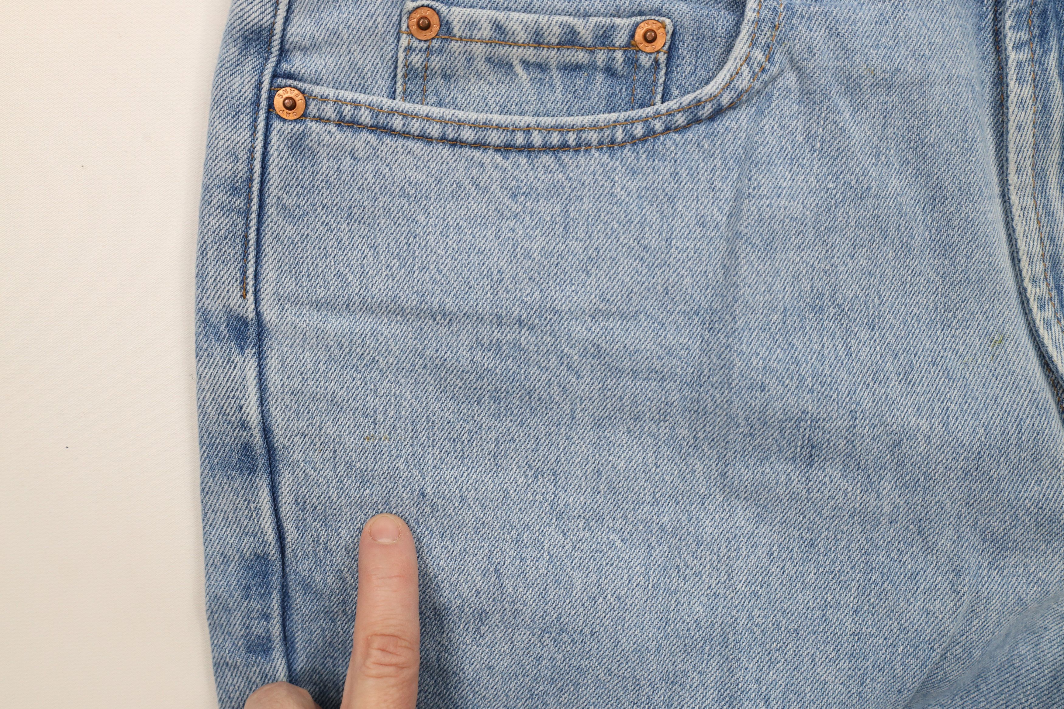 Gap × Vintage Vintage 90s Y2K Gap Relaxed Fit Denim Jeans Blue Cotton Size US 32 / EU 48 - 14 Thumbnail