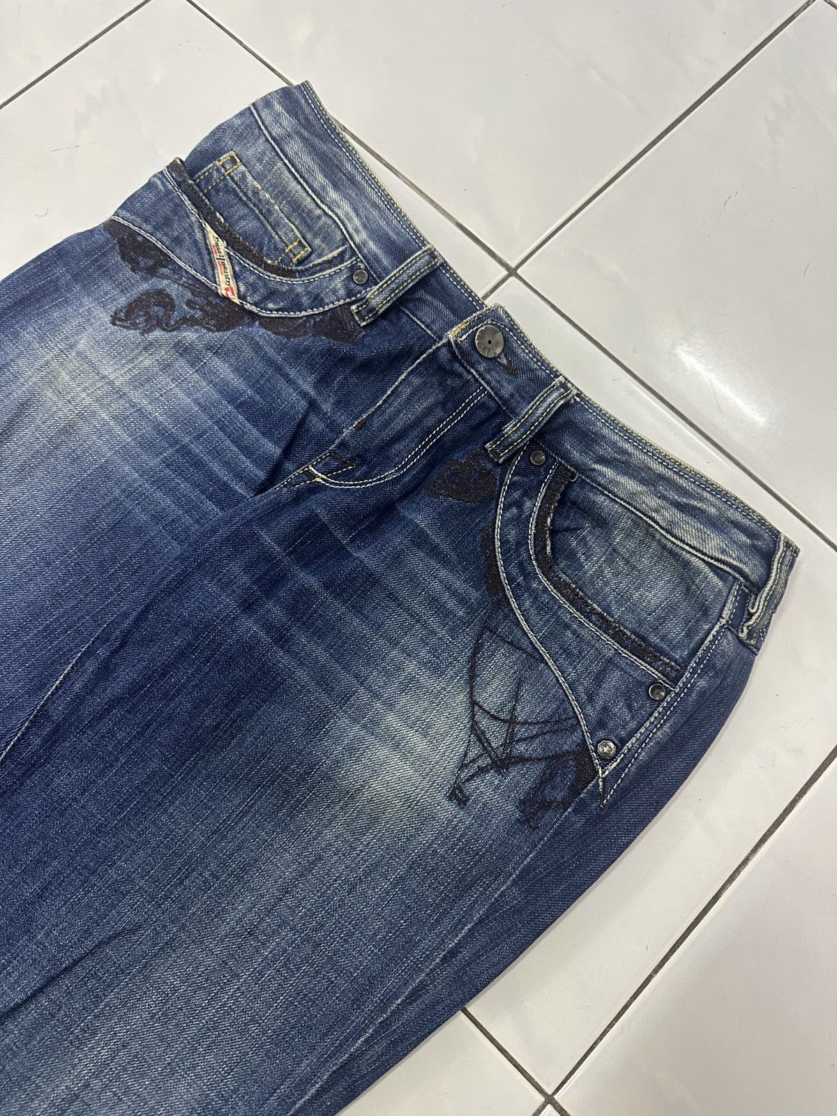 Diesel × Vintage Vintage DIESEL Industry Denim Size US 31 - 9 Thumbnail