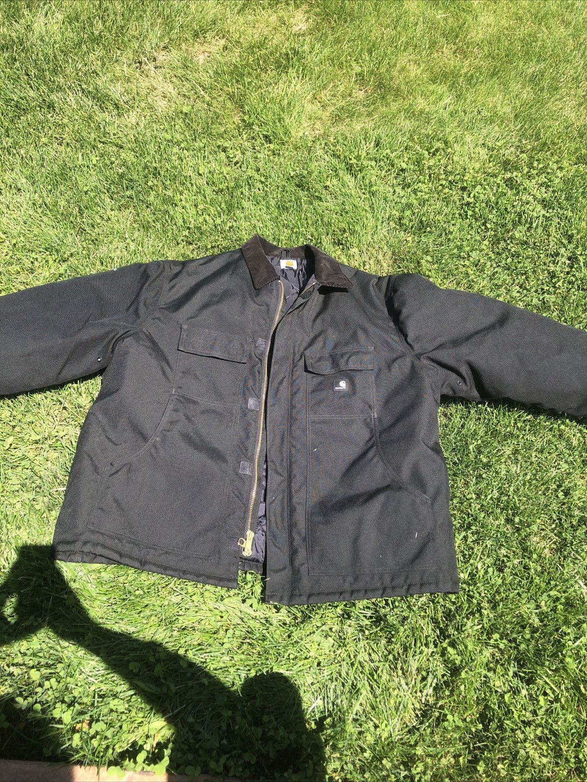 image of Extreme Carhartt Jacket, New! Banger! in Black, Men's (Size 2XL)
