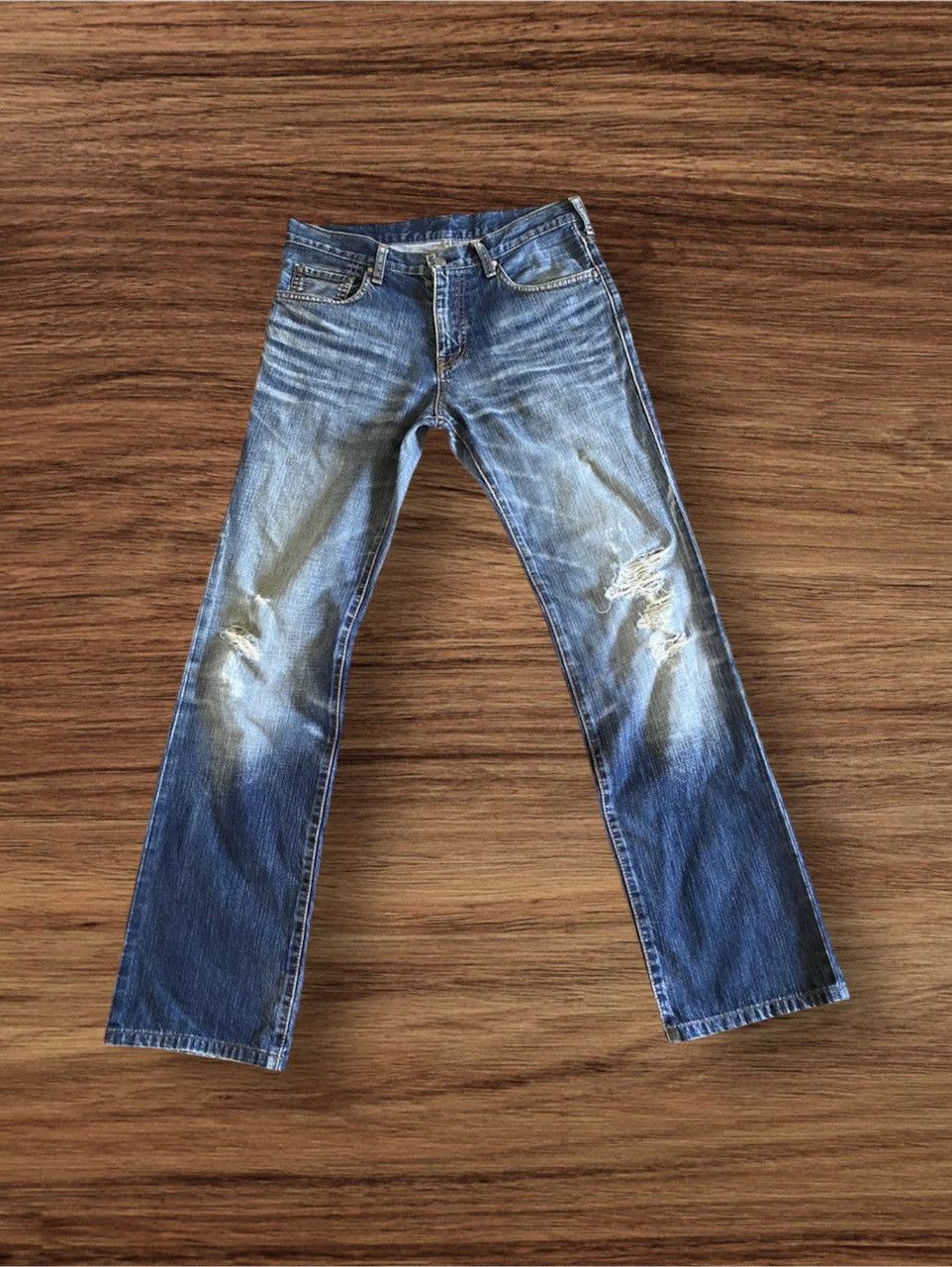 ABAHOUSE Japanese Brand Abahouse Distressed Denim Size US 31 - 1 Thumbnail