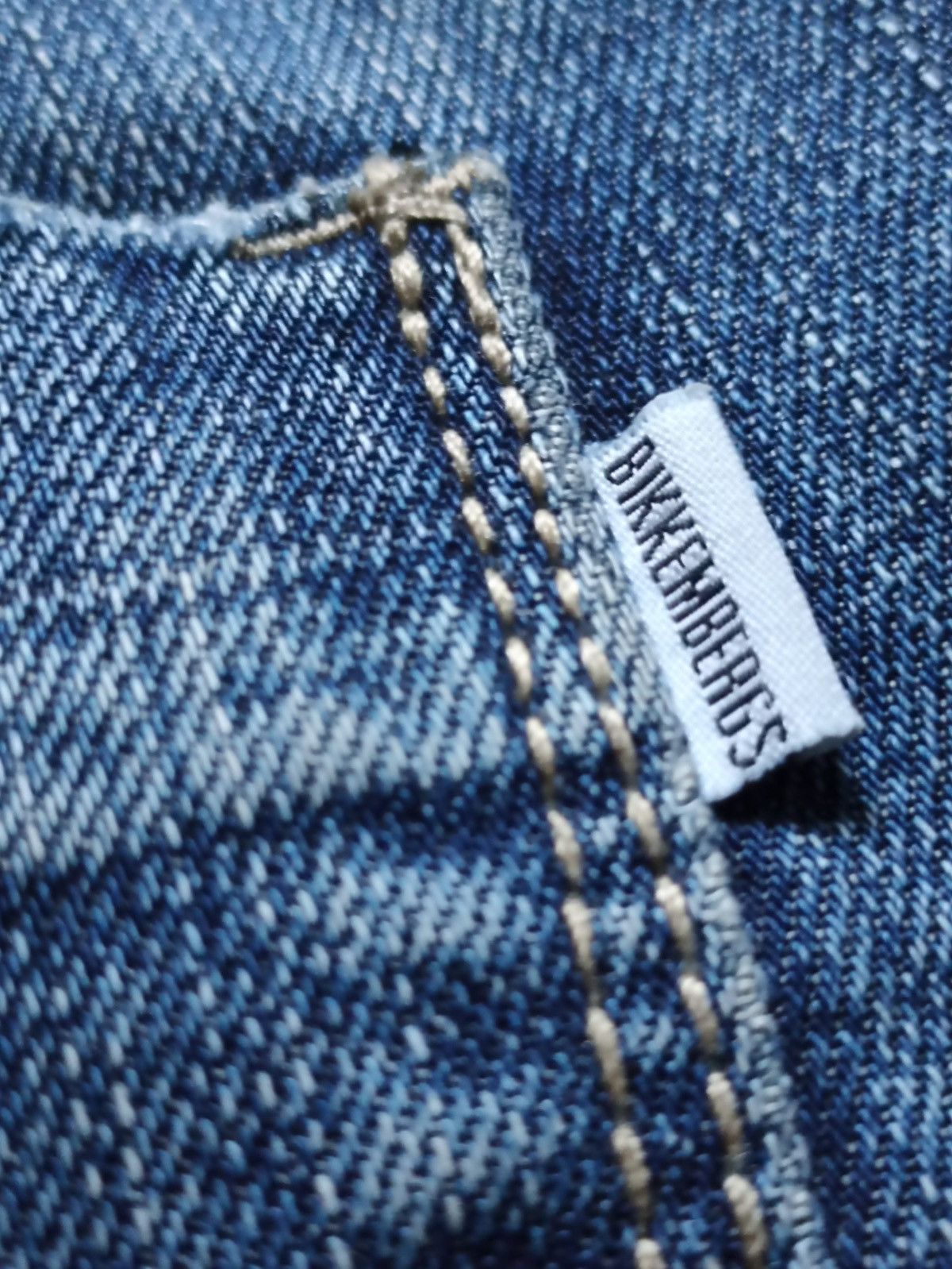 Dirk Bikkembergs Vintage Dirk Bikkembergs Y2K Denim Distressed Jeans Size 33 Size US 33 - 7 Thumbnail