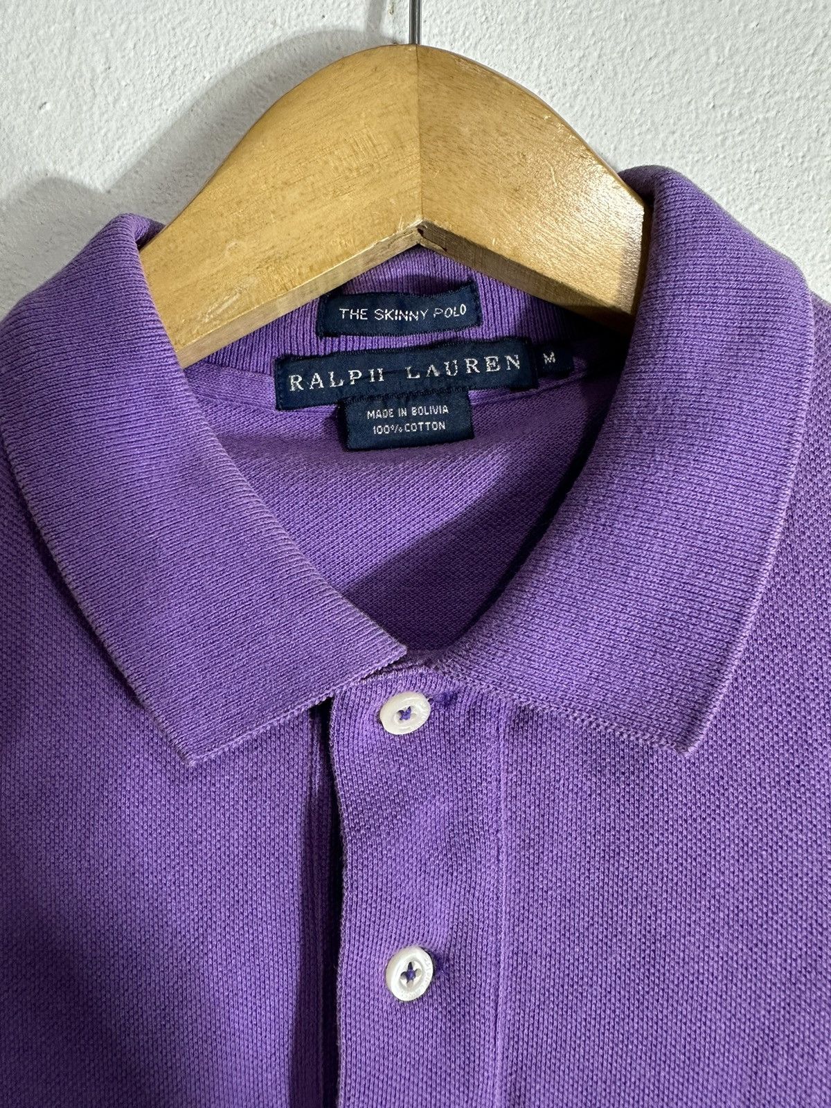 Polo Ralph Lauren × Ralph Lauren × Vintage Vintage Faded Polo Ralph Lauren The Skinny Center LOGO Size US M / EU 48-50 / 2 - 8 Thumbnail