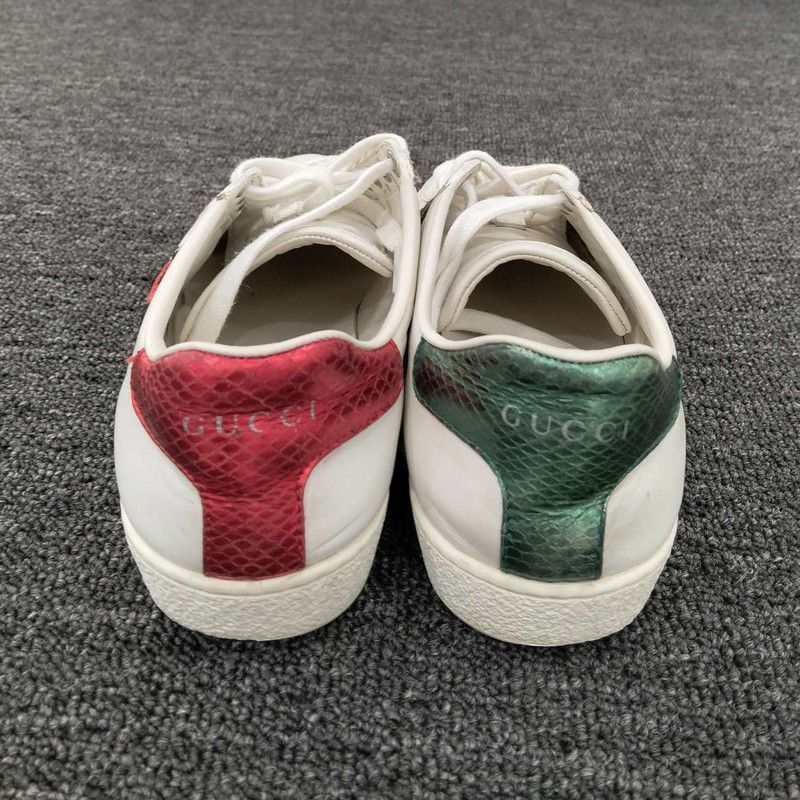 Other Gucci ACE Leather Ladybug Embroidered Sneakers -2508 Size US 5 / IT 35 - 5 Thumbnail