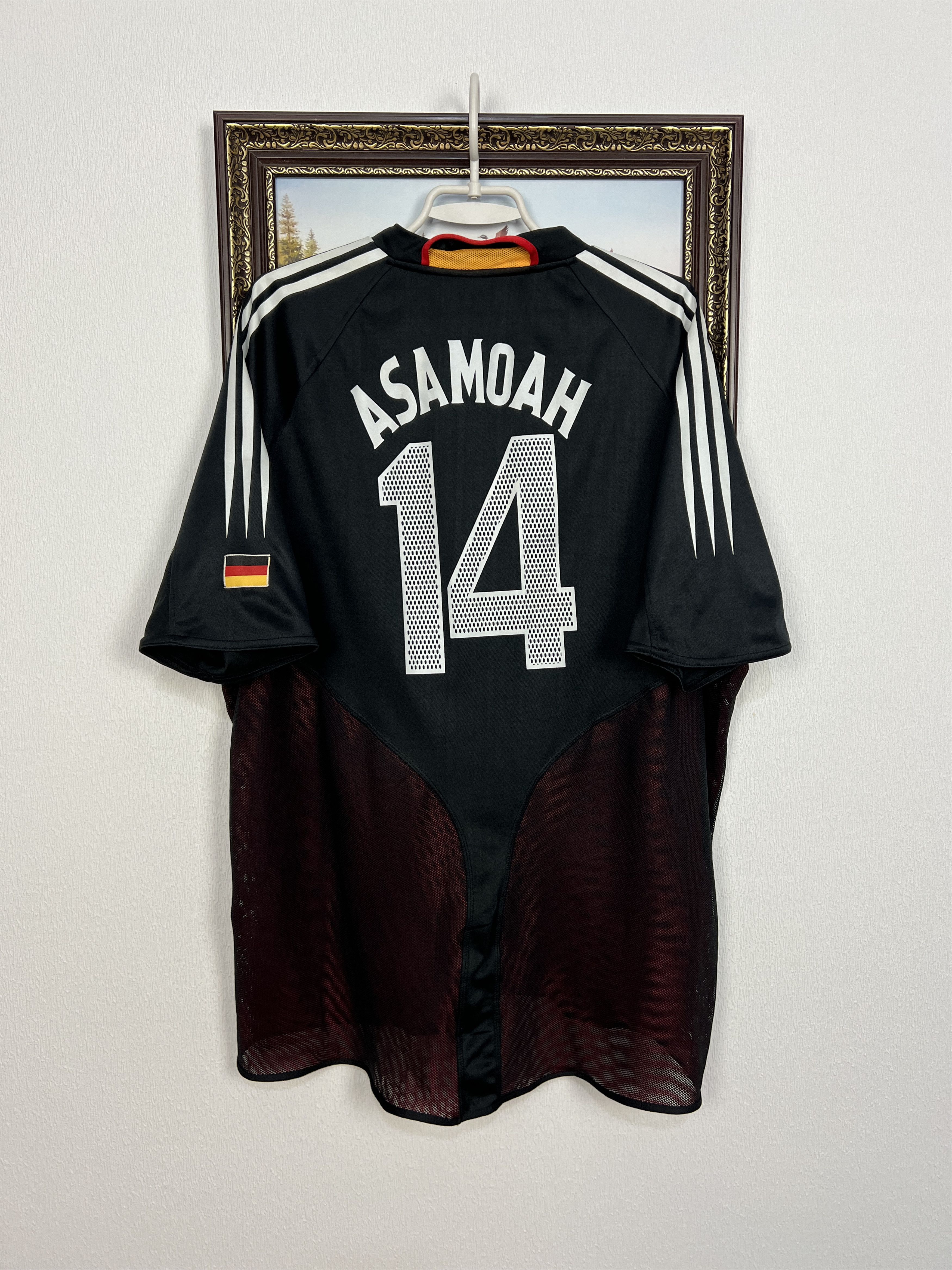 Adidas Germany football shirt Soccer #14 Asamoah Jersey Trikot Size US XXL / EU 58 / 5 - 7 Thumbnail