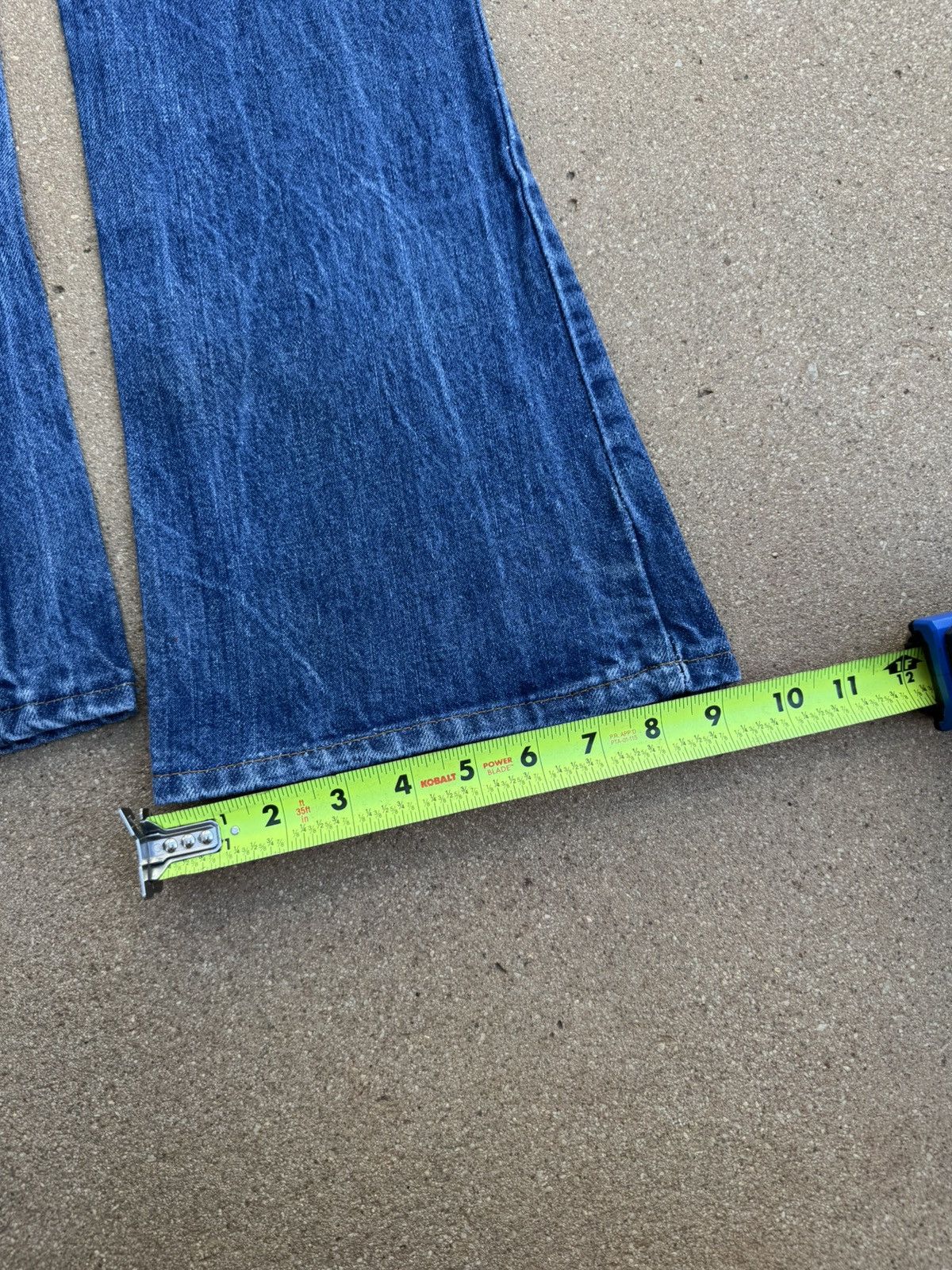 Levi's Vtg 70’s Levi’s 646 Orange Tab Bellbottom Flare Jeans 29x29 Size US 29 - 11 Thumbnail