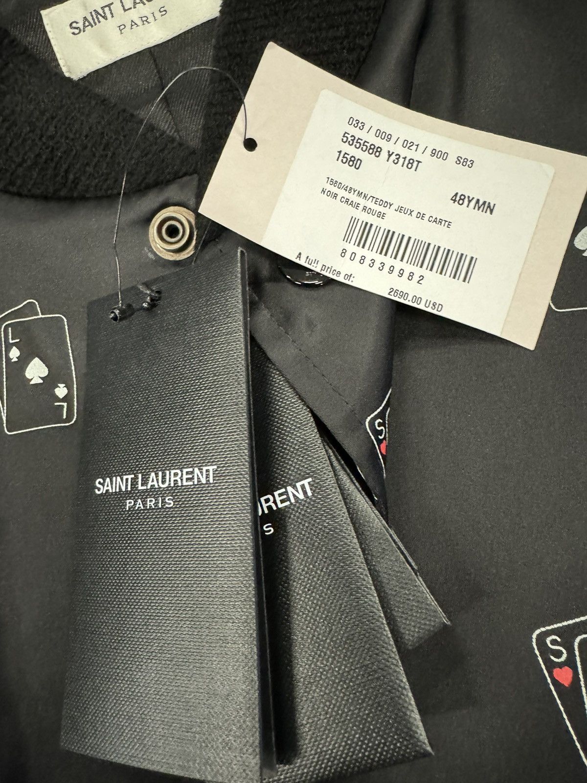 Yves Saint Laurent Saint Laurent Paris Jacket Size US M / EU 48-50 / 2 - 3 Thumbnail