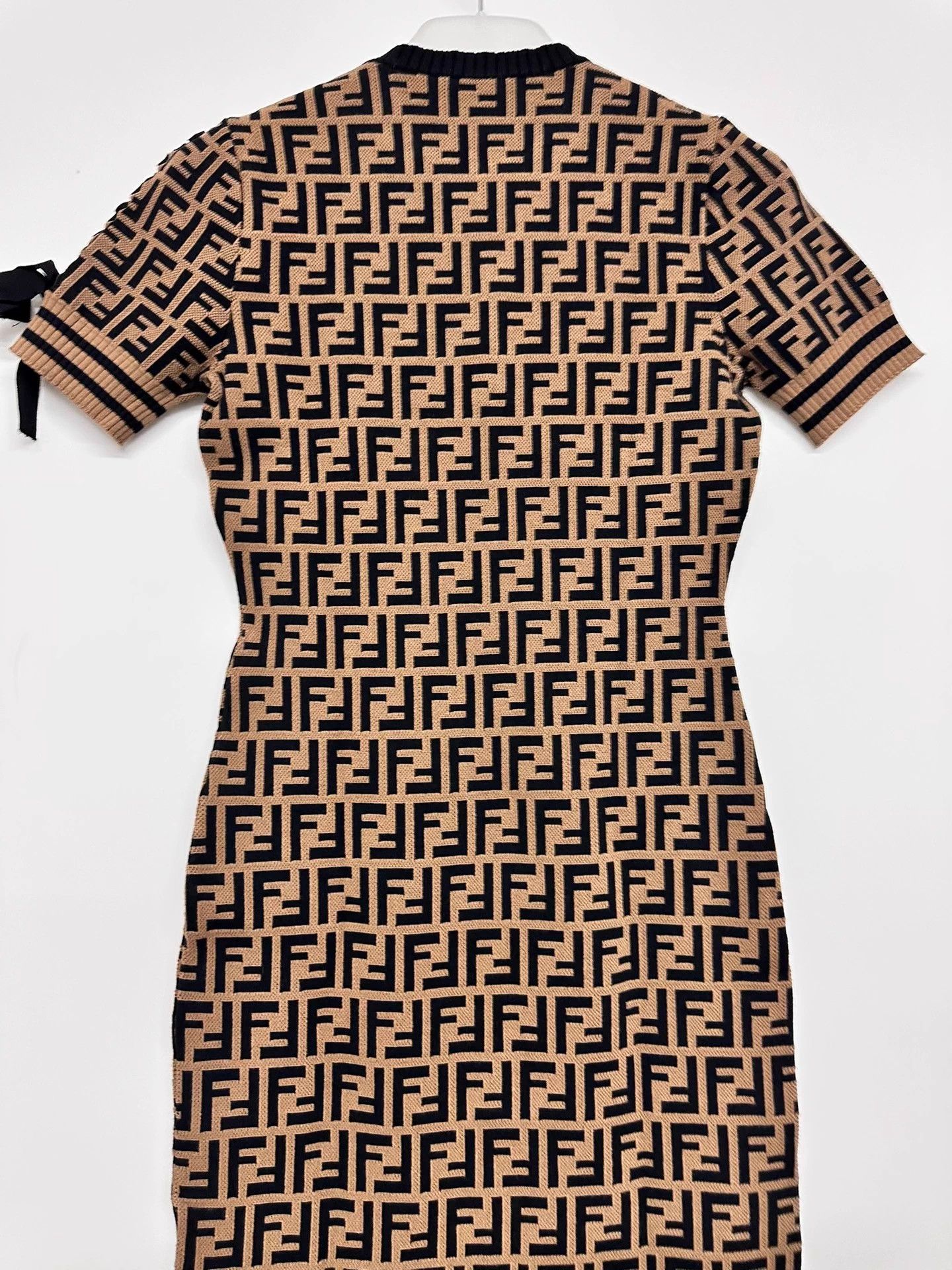 Fendi Fendi FF All Over Print Women's Dress Size 38 Size XS / US 0-2 / IT 36-38 - 7 Thumbnail