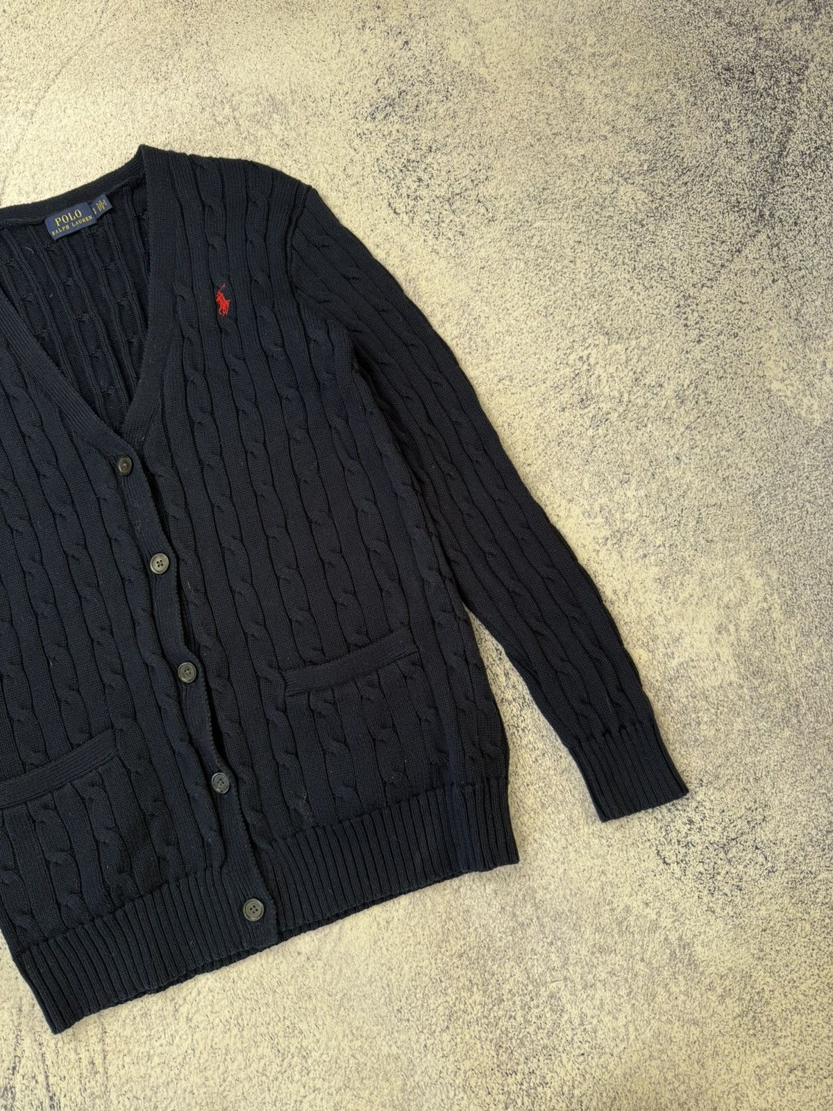 Polo Ralph Lauren Vintage Polo Ralph Lauren Knit Sweater Cardigan Y2K Size S / US 4 / IT 40 - 9 Thumbnail