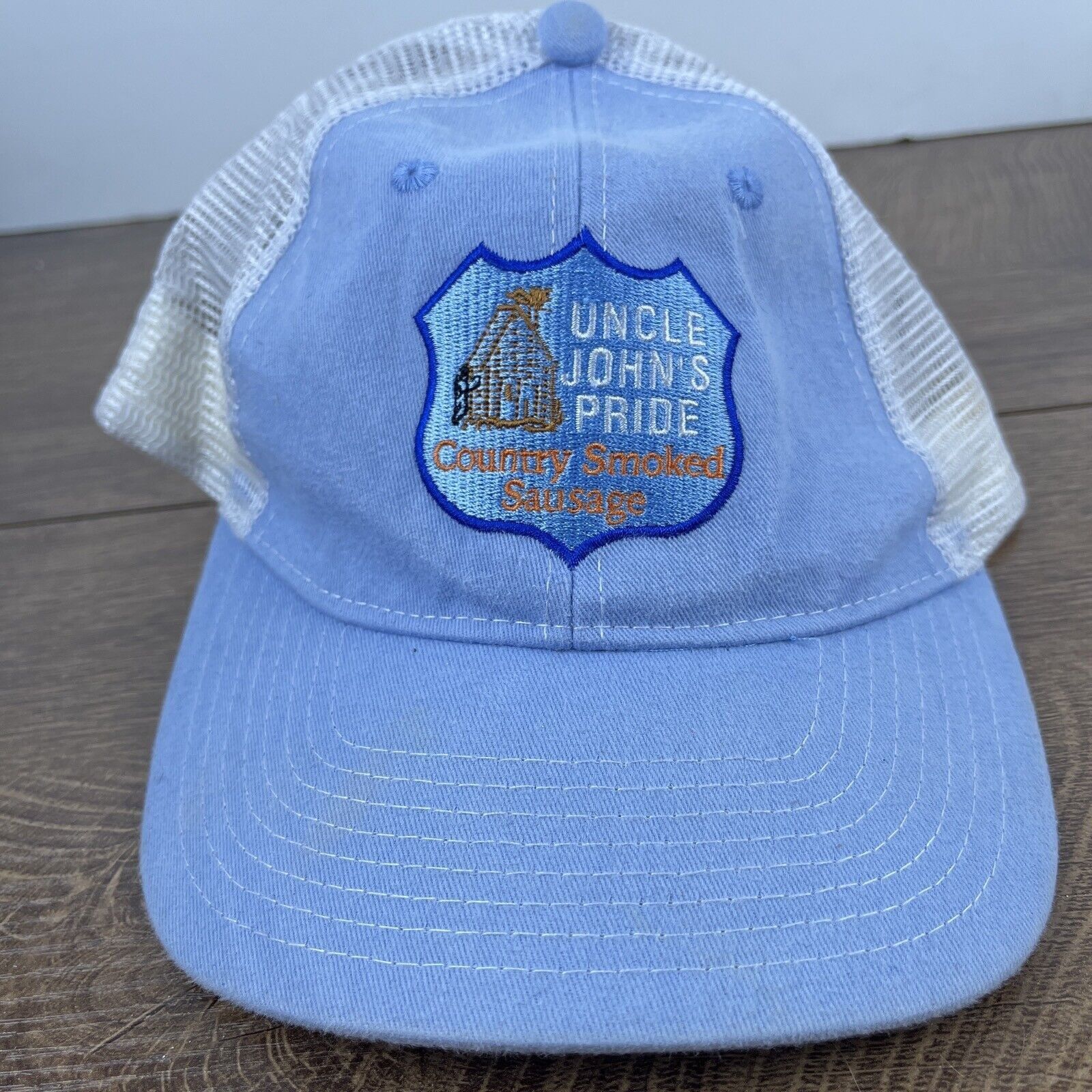 Other Uncle Johns Pride Hat Country Smoked Sausage Blue Hat Adjust Size ONE SIZE - 1 Thumbnail