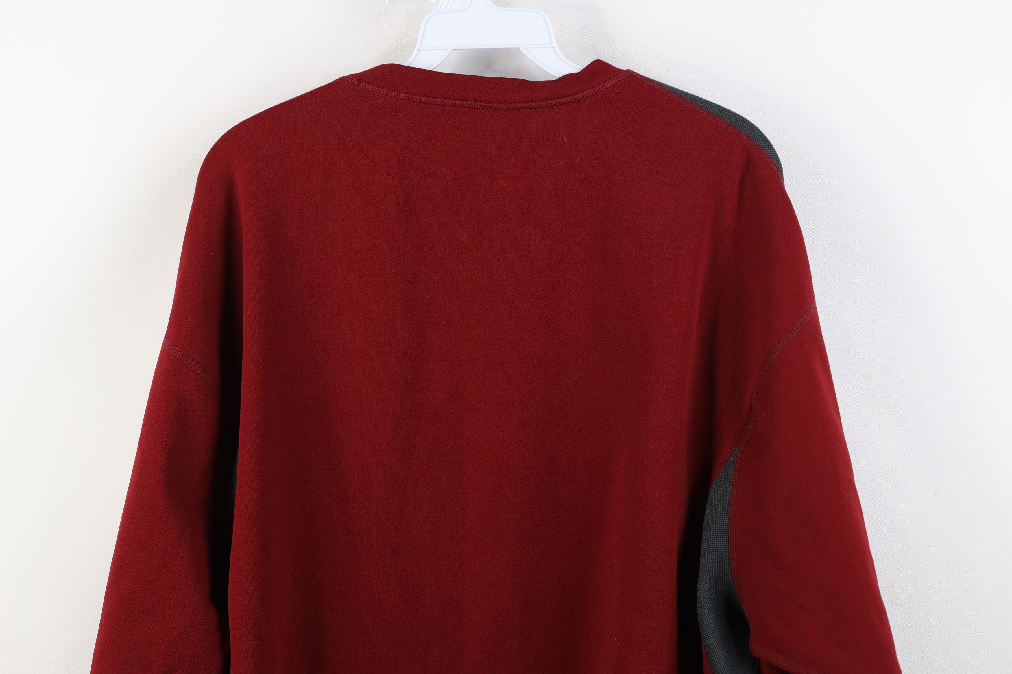 Nike Vintage Nike ACG Mini Swoosh Knit Long Sleeve T-Shirt Red Size US XXL / EU 58 / 5 - 14 Thumbnail