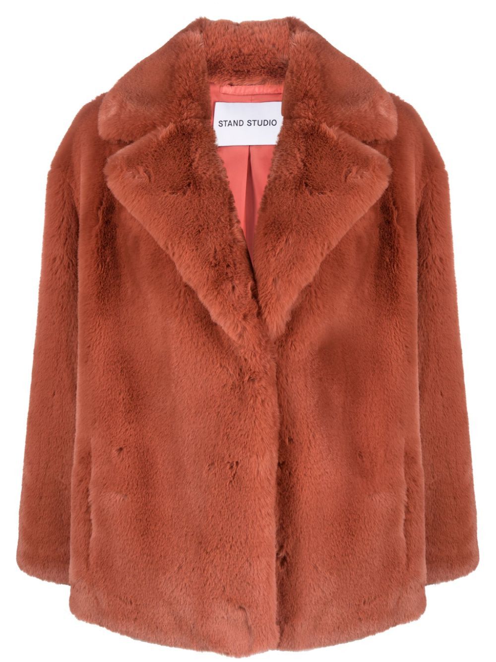 STAND STUDIO SAVANNAH FAUX FUR LUSH TEDDY JACKET Size XS / US 0-2 / IT 36-38 - 1 Thumbnail