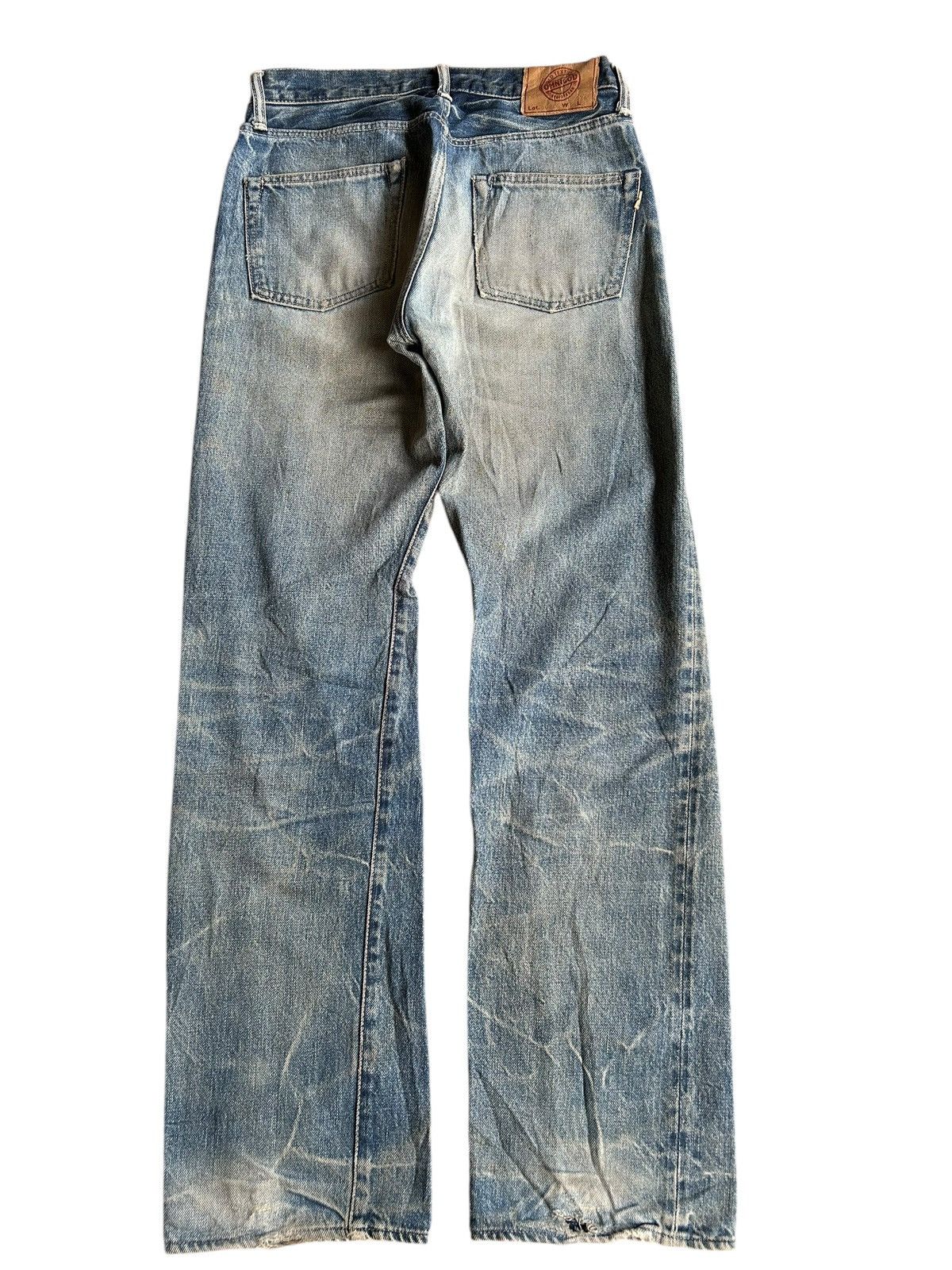 Japanese Brand × Kapital × Vintage Omnigod Selvedge Distressed Denim Jeans Size US 30 / EU 46 - 7 Thumbnail