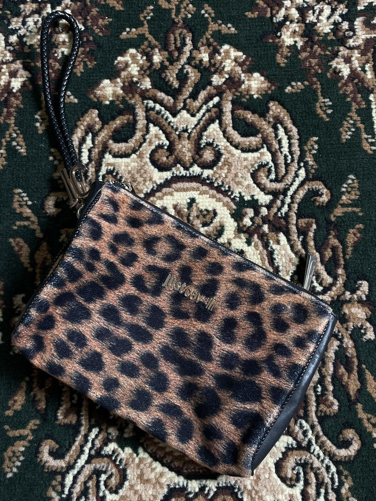 Just Cavalli Vintage Just Cavalli Leopard Clutch Bag 00’s RARE Size ONE SIZE - 1 Thumbnail