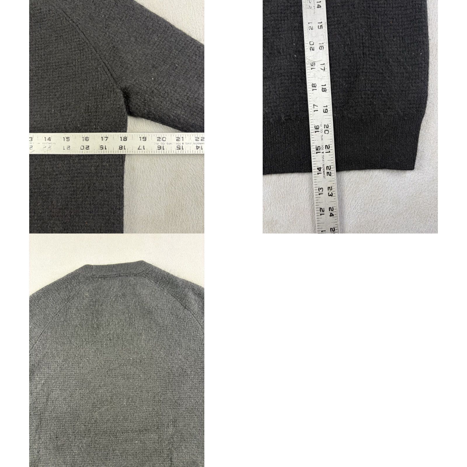 Quince Quince Sweater Women M Black Cashmere Knit Crew Neck Long Sleeve Pullover Shape: Solid Logo Vintage No Size M / US 6-8 / IT 42-44 - 8 Thumbnail