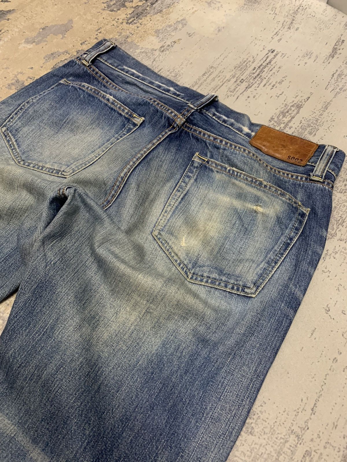 Hysteric Glamour Uniqlo Japan Distressed Hysteric Glamour Style Jeans 34x33 Size US 34 / EU 50 - 14 Thumbnail