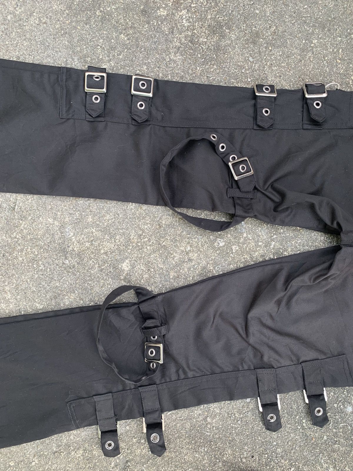 If Six Was Nine Bondage Gothic Punk Unisex Unbrand Flare Pant Made In Japan Size US 28 / EU 44 - 16 Thumbnail