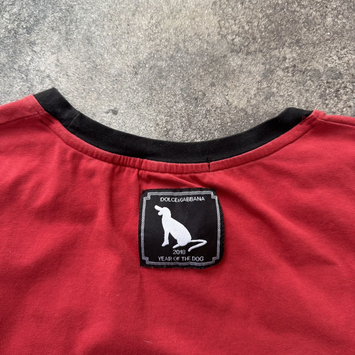 Dolce & Gabbana D&G Dolce & Gabbana «2018 Year of the Dog» T-Shirt Size M / US 6-8 / IT 42-44 - 12 Thumbnail
