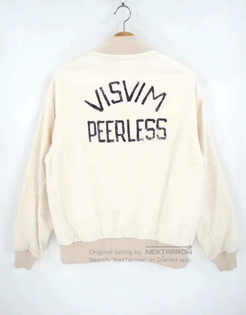Visvim visvim Off-White Back Letter Bomber Jacket No. 3 Size US L / EU 52-54 / 3 - 1 Thumbnail