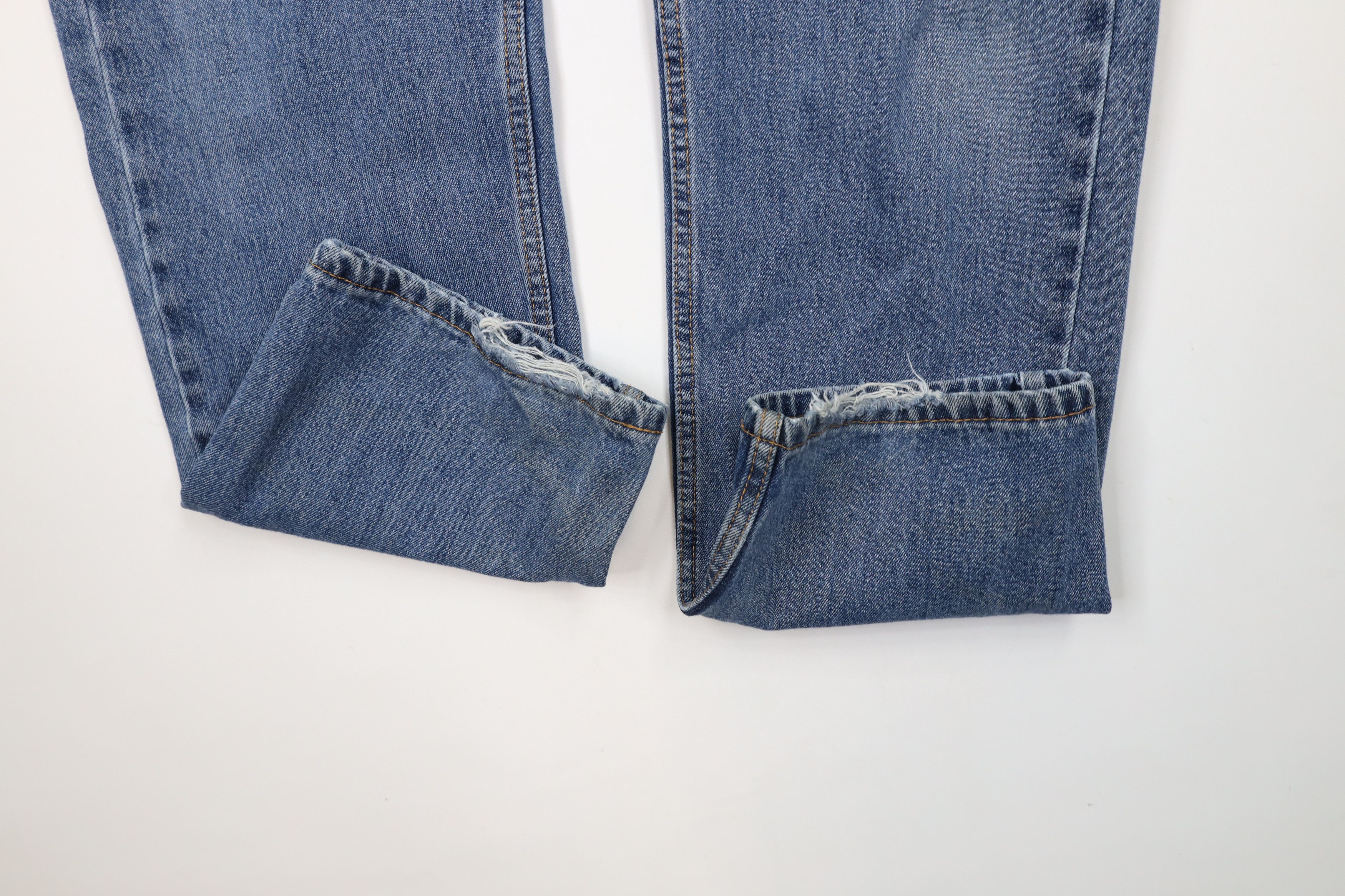 Levi's × Vintage Vintage Y2K Levis 505 Regular Fit Denim Jeans Blue Cotton Size US 36 / EU 52 - 5 Thumbnail