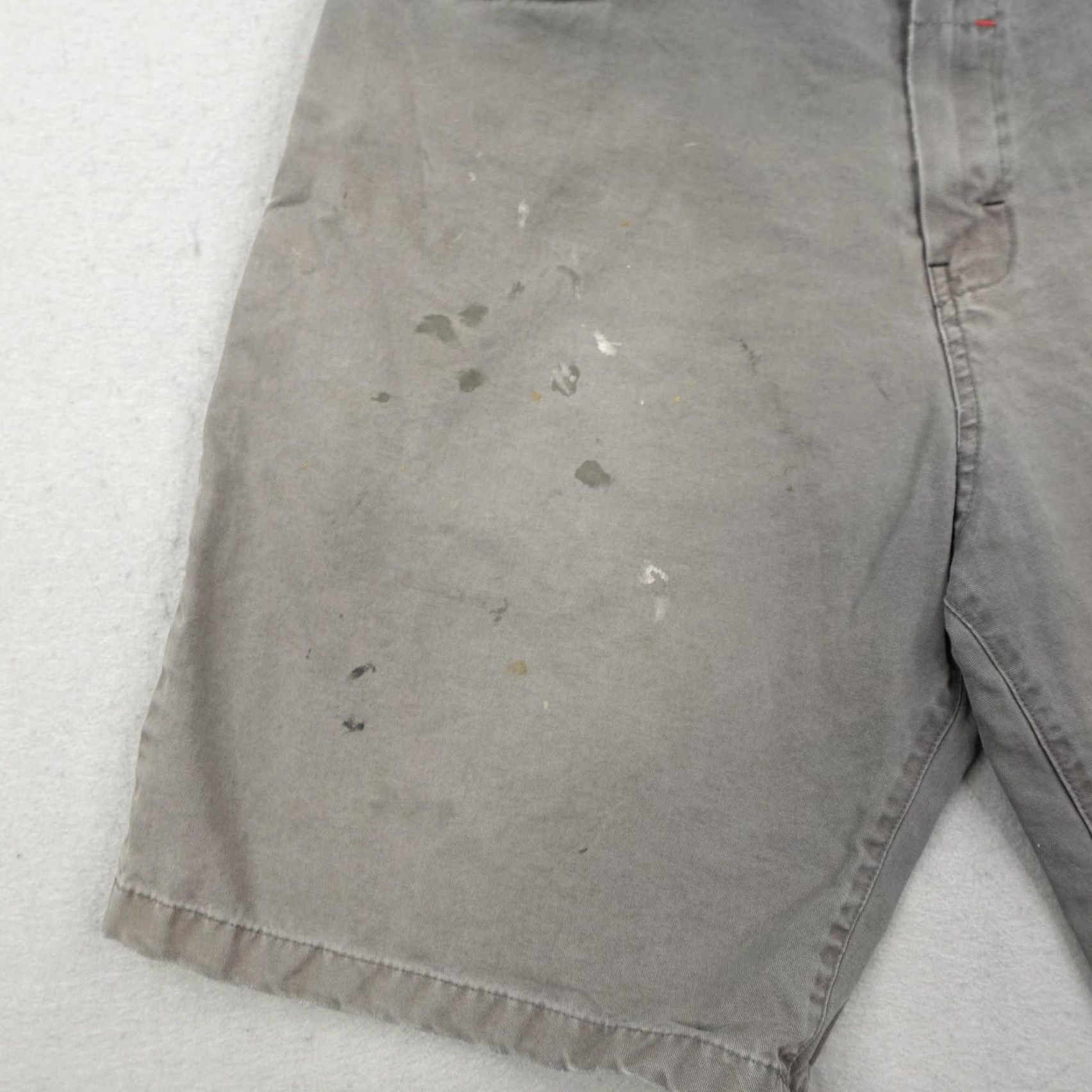 Hurley VINTAGE Hurley Shorts Mens 34 Gray Chino Skateboarding Grunge 90s USA Size US 34 / EU 50 - 3 Thumbnail