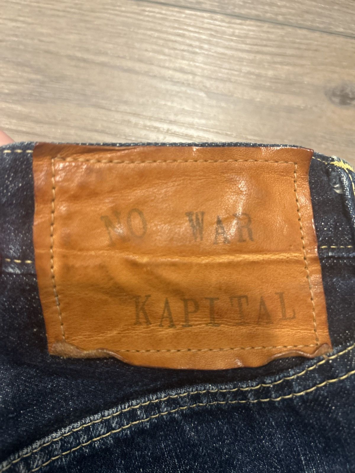 Kapital Kapital "No War" Selvedge Denim Size US 28 / EU 44 - 3 Thumbnail