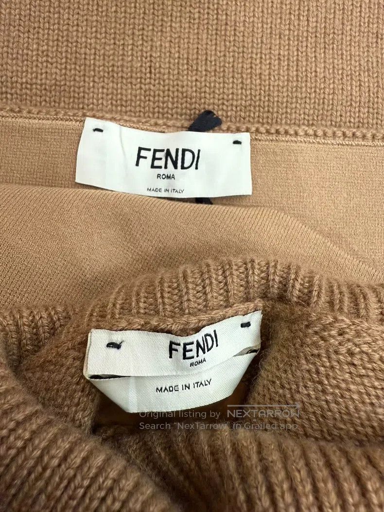 Fendi Fendi Cashmere suit Size XXS / US 00 / IT 34 - 6 Thumbnail