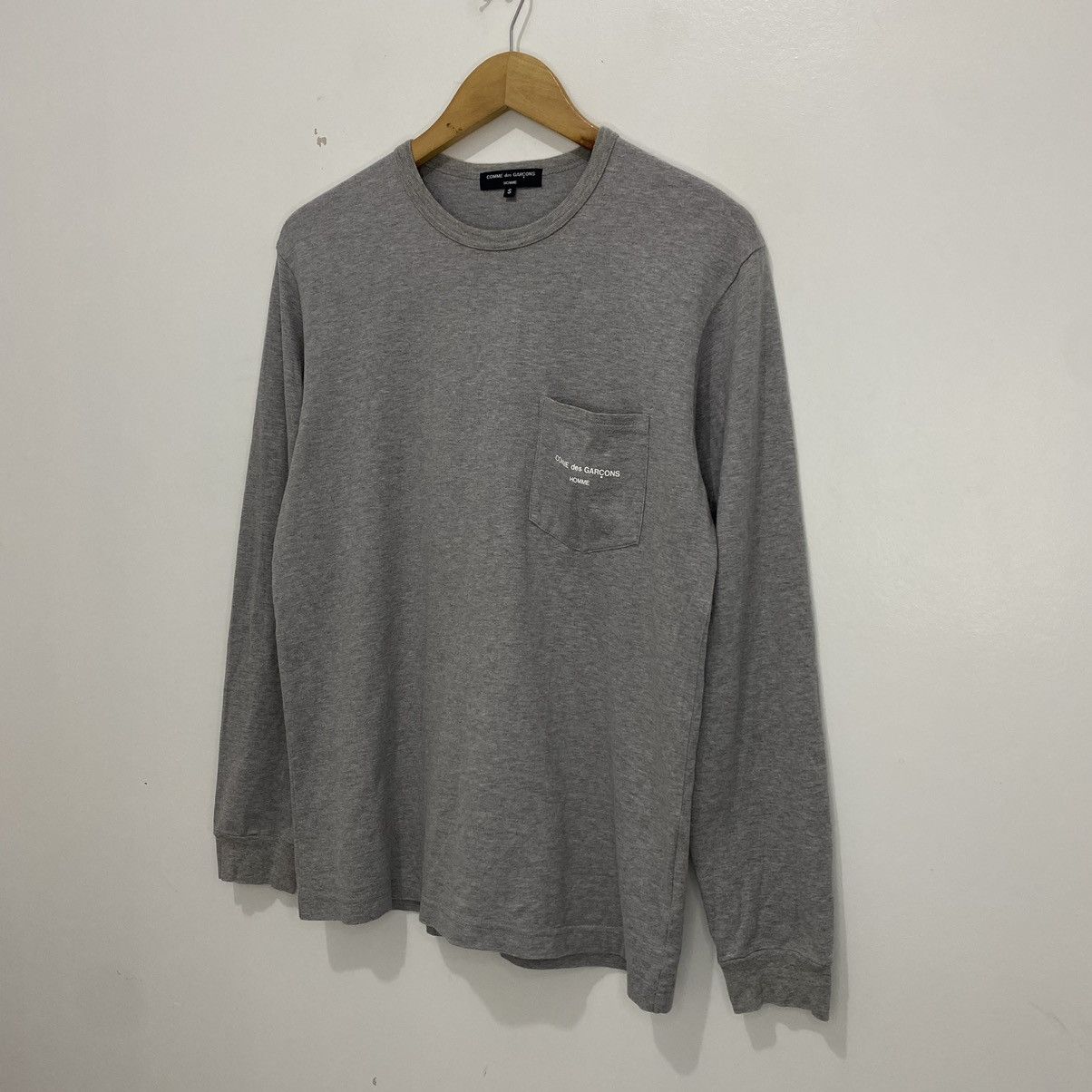 Comme des Garcons Comme Des Garçons Homme Long Sleeve Tee Size US S / EU 44-46 / 1 - 3 Thumbnail