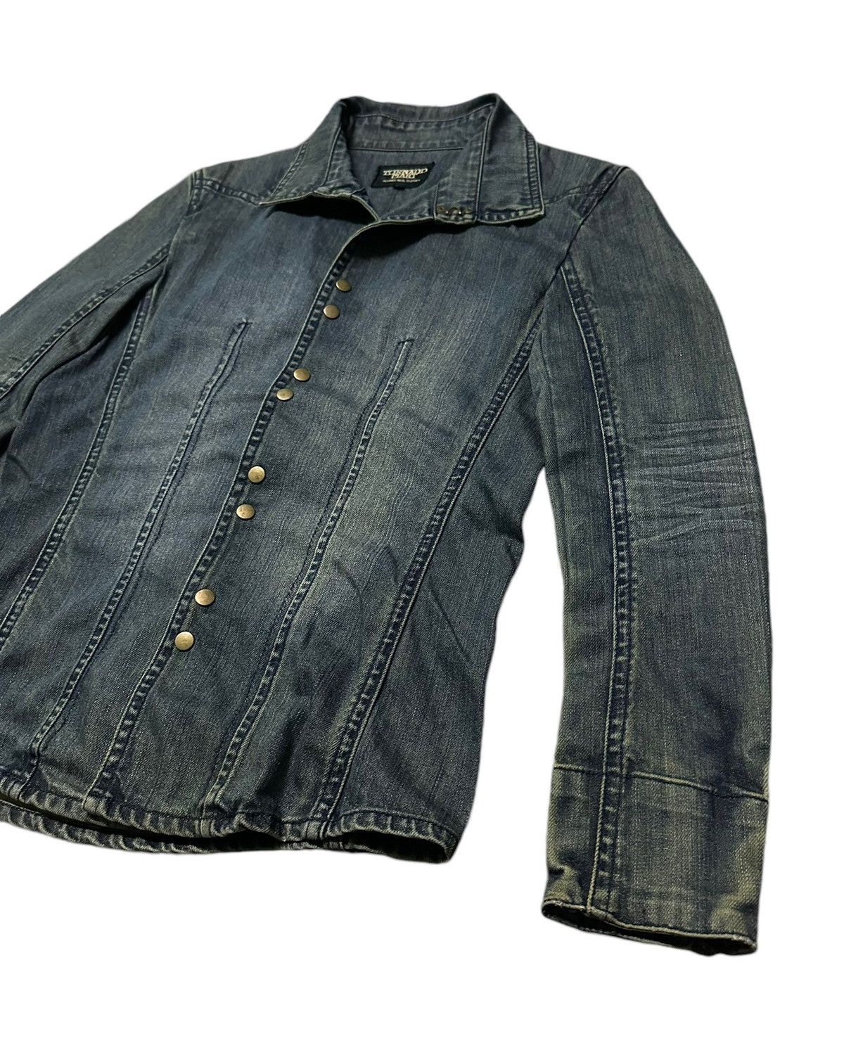 Japanese Brand Tornado mart denim jacket Size M / US 6-8 / IT 42-44 - 4 Thumbnail