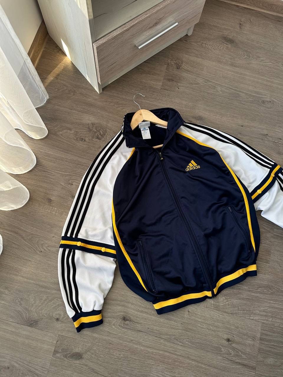 Adidas × Vintage Vintage Adidas Transforms Sportswear Full Zip Hoodie Size US L / EU 52-54 / 3 - 5 Thumbnail