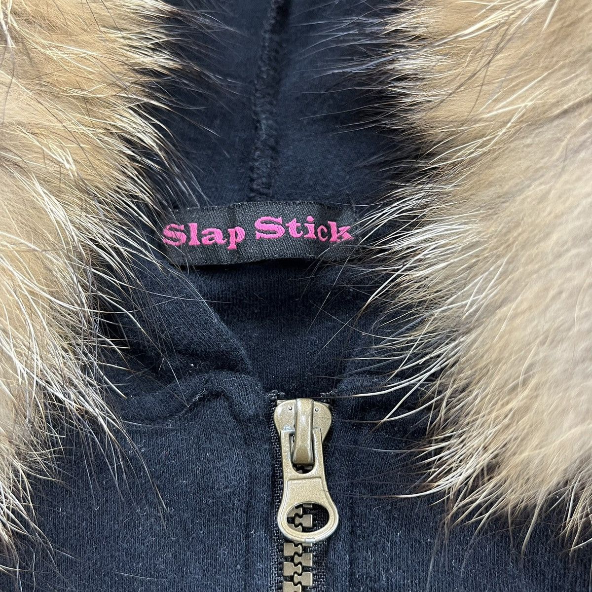 Hysteric Glamour 2000s Slap Stick Grunge Skulls Lgb Style Zip Fur Hoodie Size US XS / EU 42 / 0 - 4 Thumbnail
