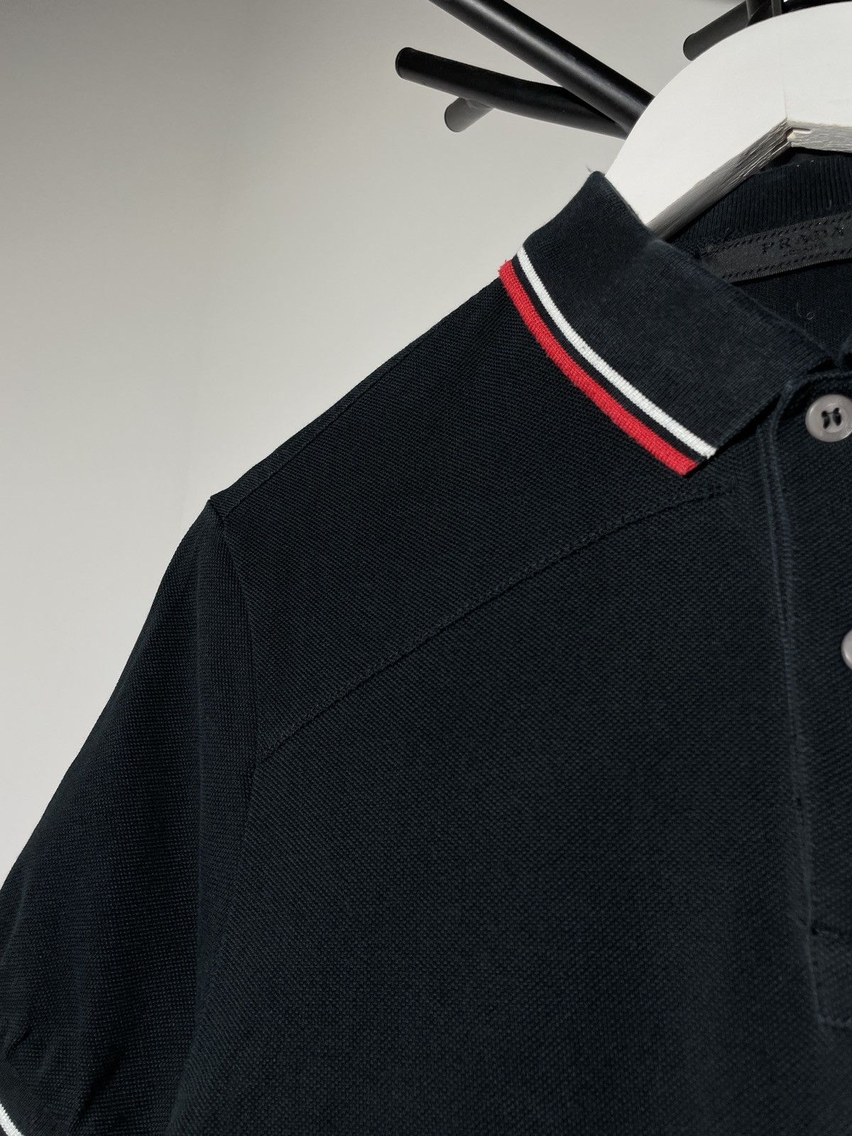 Prada Prada Men’s Black Tab Polo Shirt Size US S / EU 44-46 / 1 - 3 Thumbnail