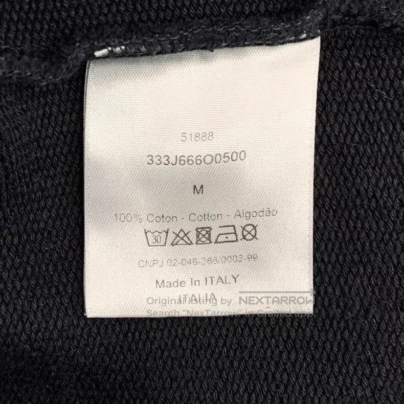 Dior Dior Black bee embroidered cotton round-neck long-sleeved Size US M / EU 48-50 / 2 - 7 Thumbnail