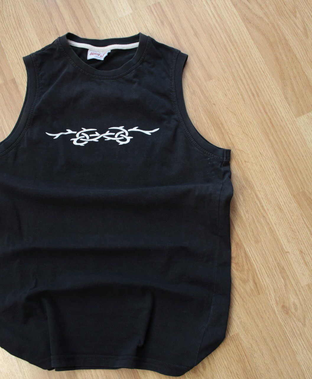 Seditionaries × Vintage 🔥 Vintage Berto Lucci Tribal Tank Top T Shirt Y2K Art Size US XS / EU 42 / 0 - 2 Thumbnail