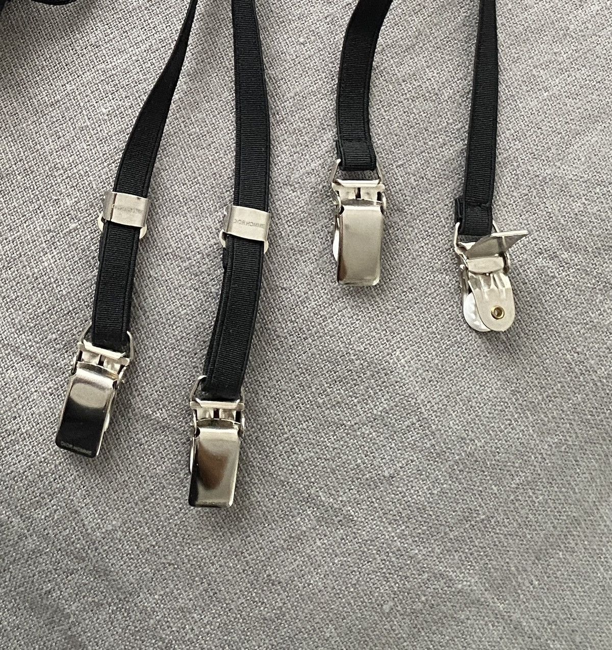 Dior Dior Homme Hedi Slimane Suspenders/Braces Archive 2006 Size ONE SIZE - 3 Thumbnail