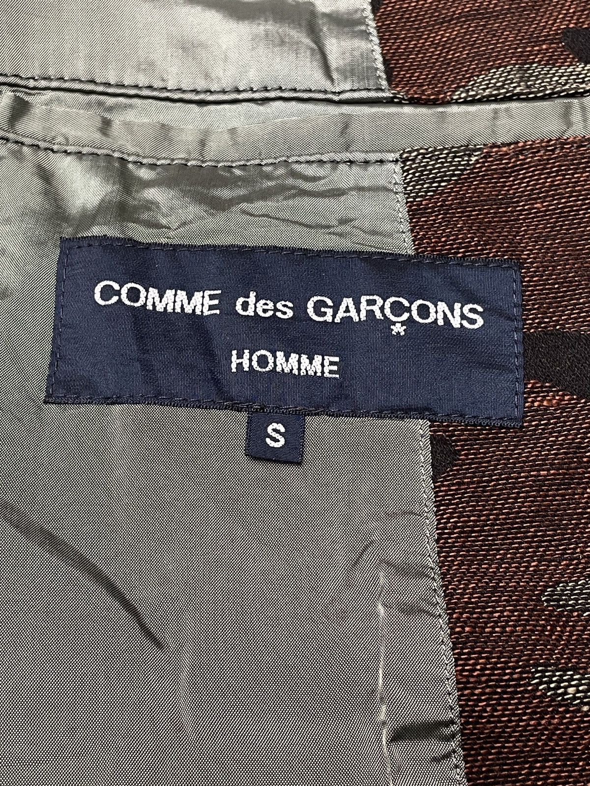 Comme des Garcons × Japanese Brand × Vintage Vintage Comme Des Garcons Homme Camouflage Jacket 2000s Size US S / EU 44-46 / 1 - 8 Thumbnail