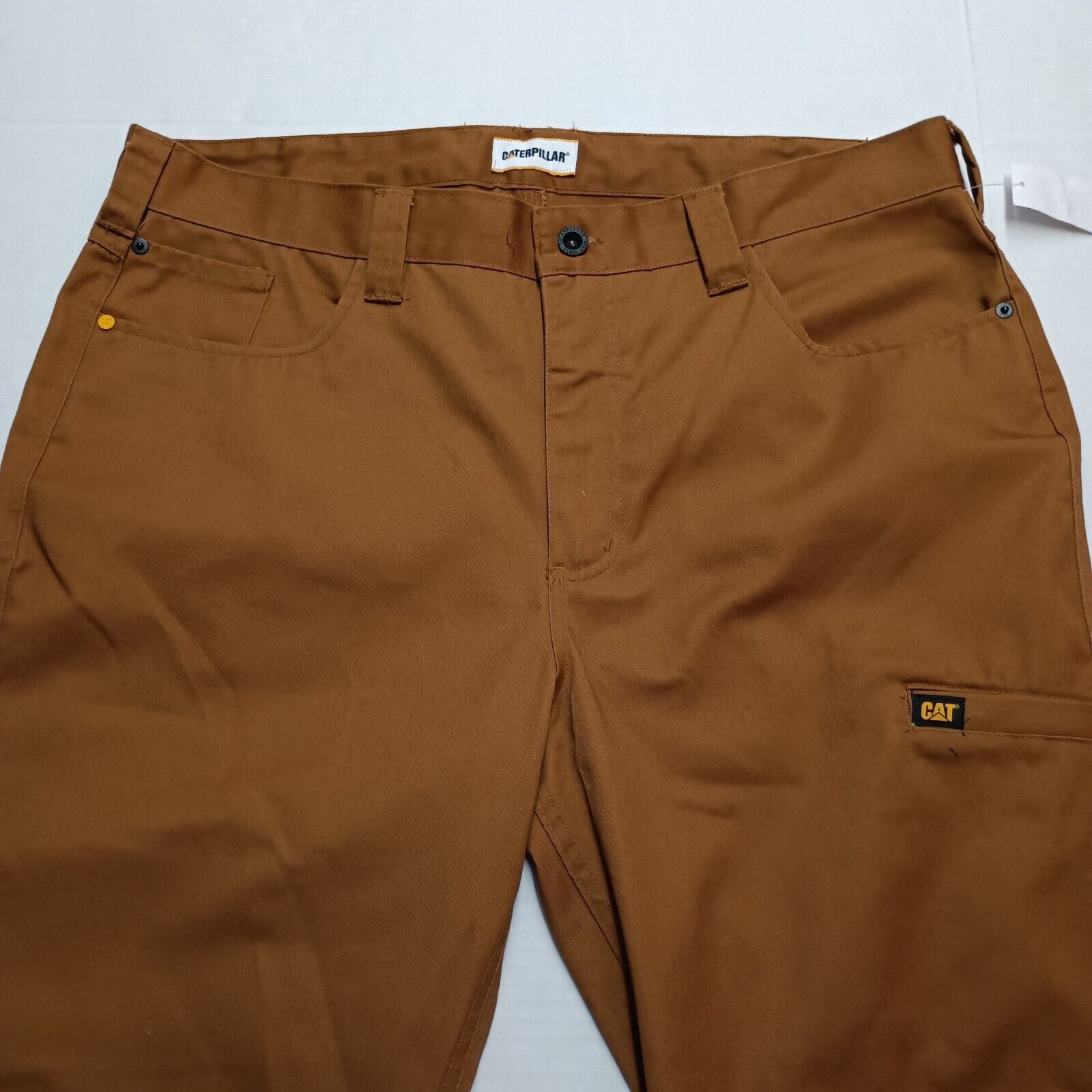 Caterpillar Caterpillar Pants Men’s 38x32 Brown Work Utility Canvas Size US 38 / EU 54 - 4 Thumbnail