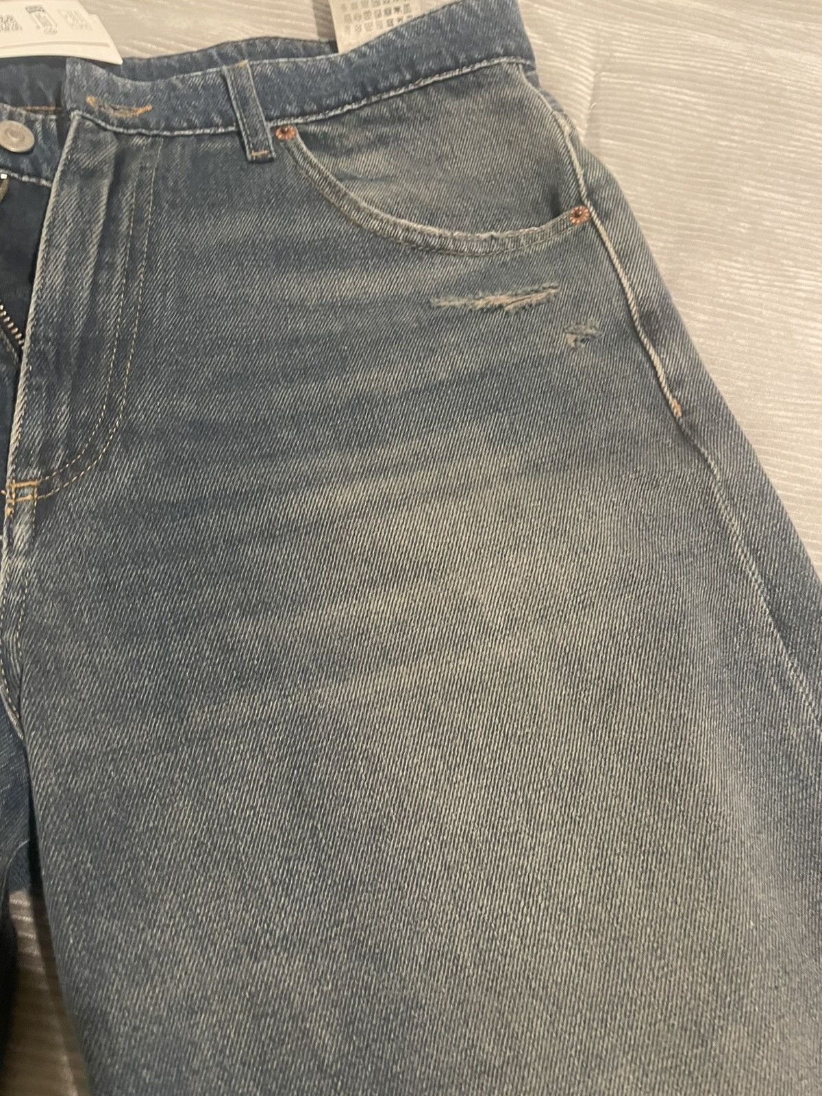 Maison Margiela Mm6 Two tone denim Size US 31 - 3 Thumbnail