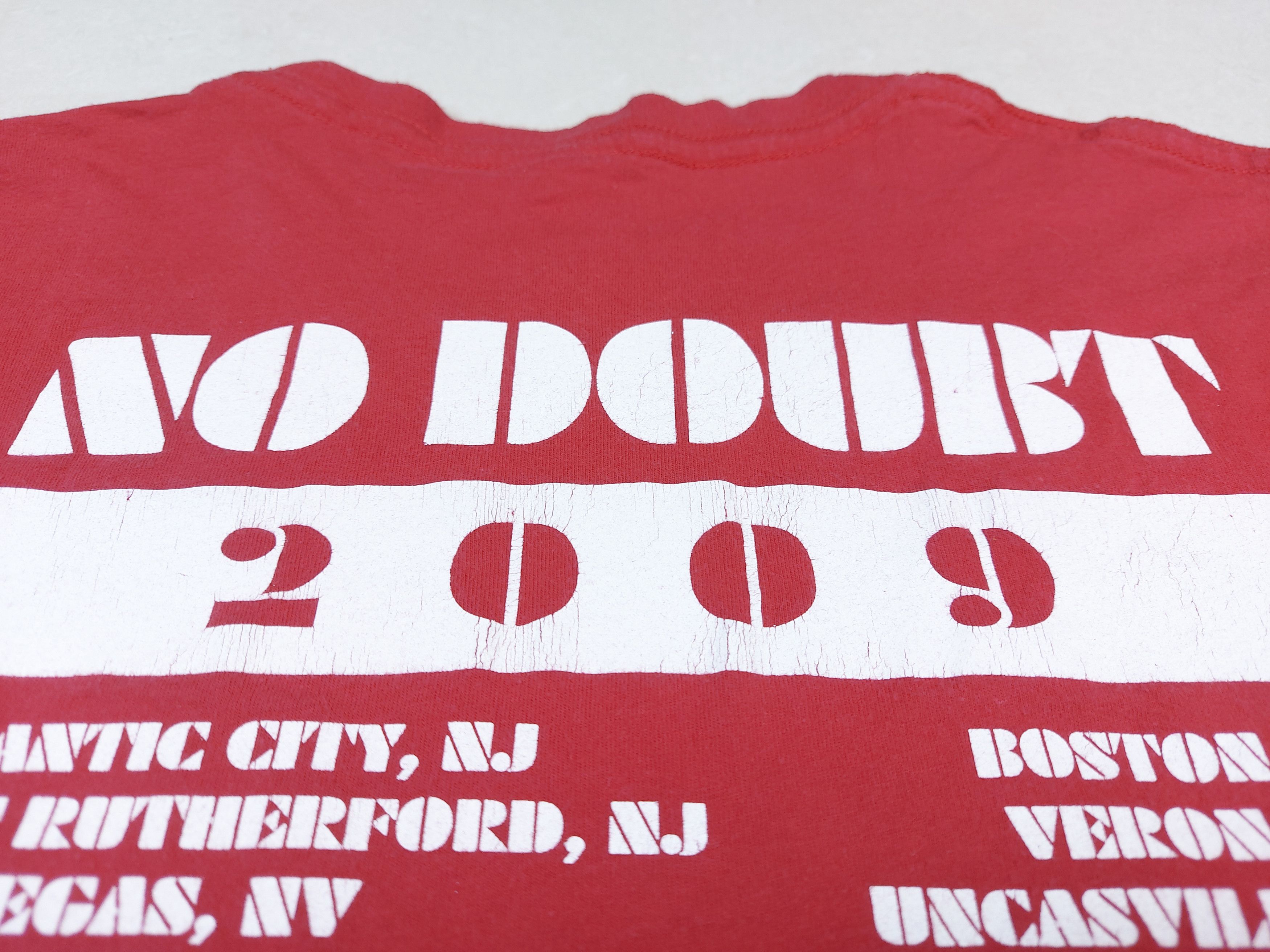 Band Tees No Doubt Band 2009 Summer Tour Merch Double-Sided TEE Size US M / EU 48-50 / 2 - 9 Thumbnail
