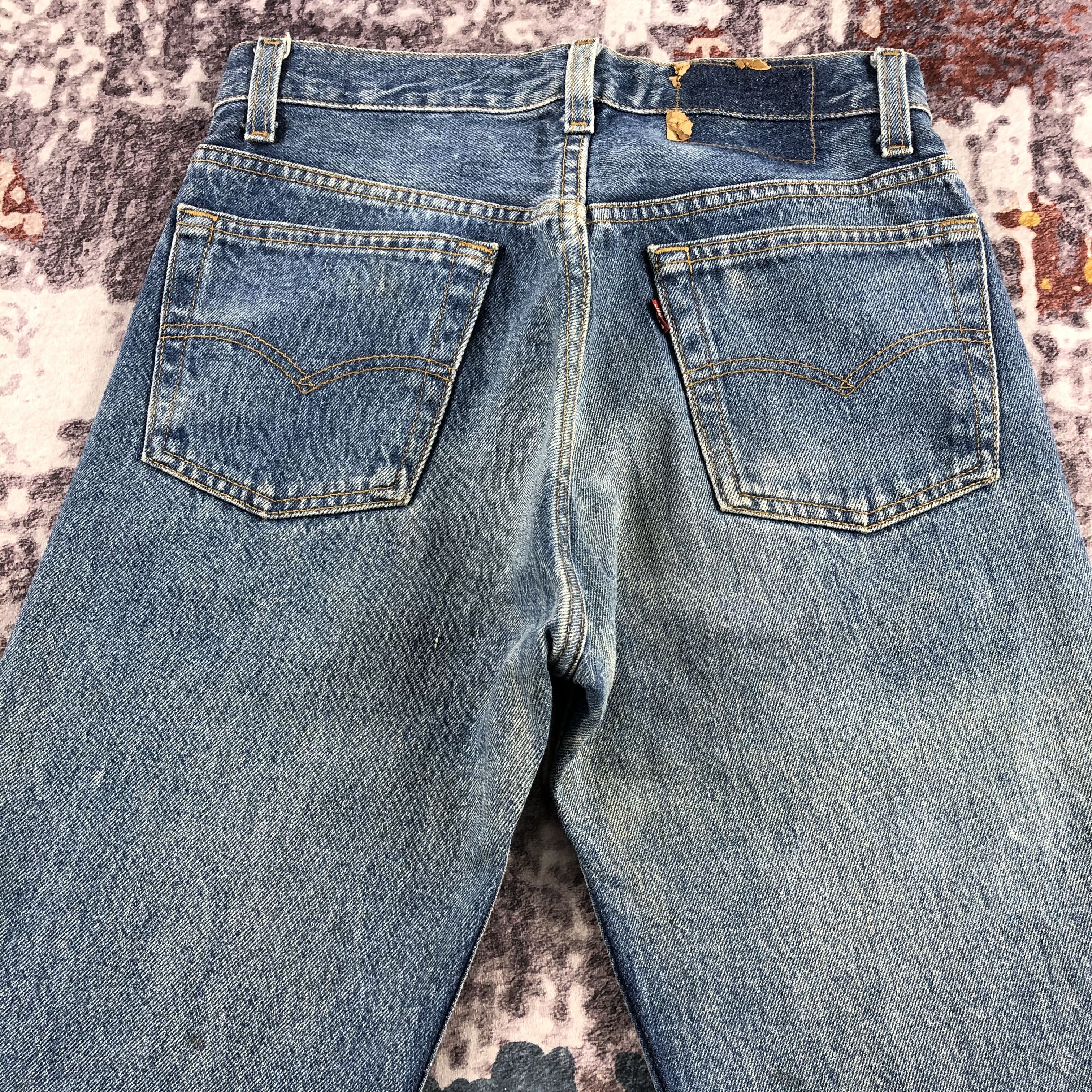 Levi's × Vintage 90s Vintage Blue Wash Levis 501 Jeans-JM2647 Size US 27 - 4 Thumbnail