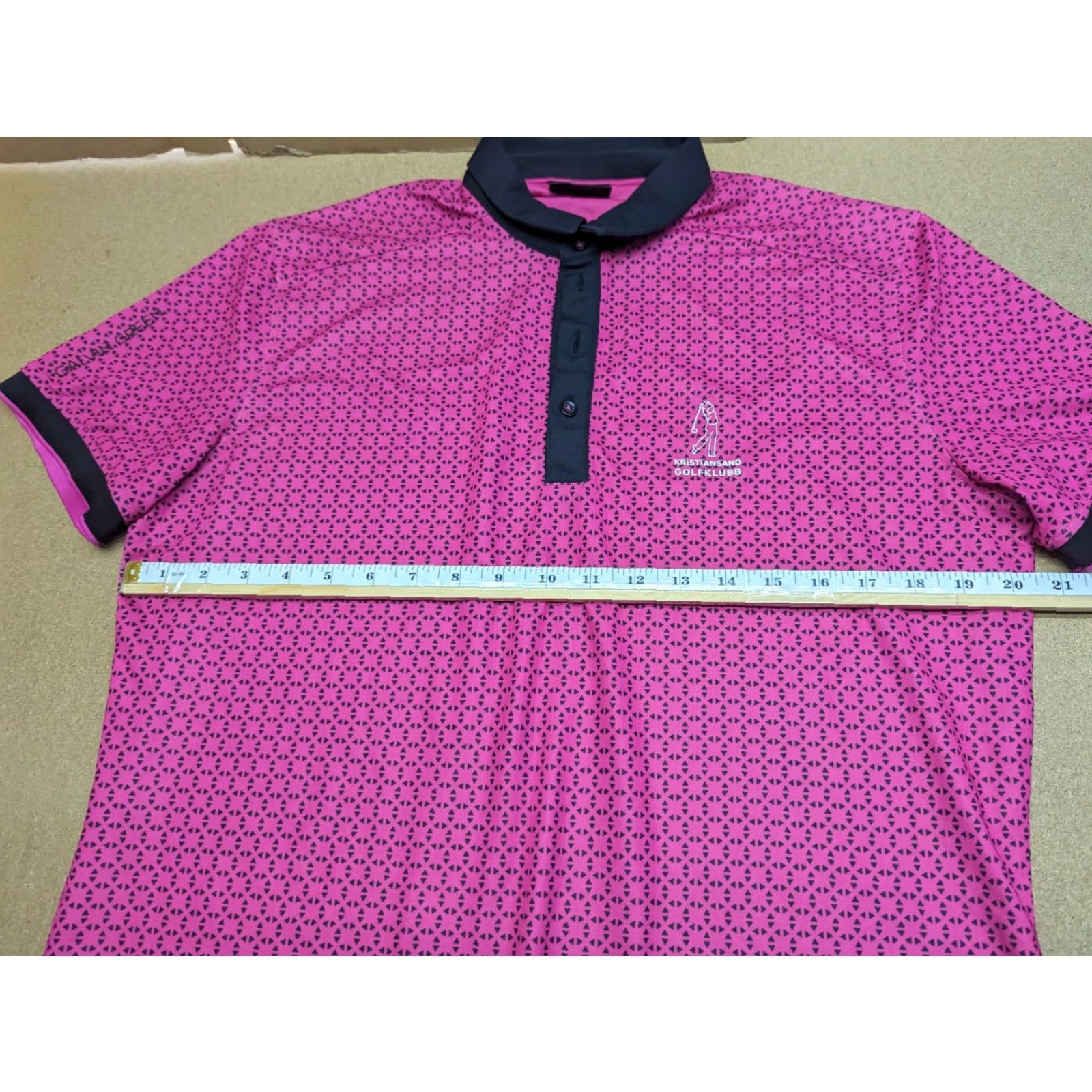 Galvin Green Galvin Green Polo Shirt Mens Size M Polka Dot Pink Golf Kristiansand Medium Size US M / EU 48-50 / 2 - 3 Thumbnail