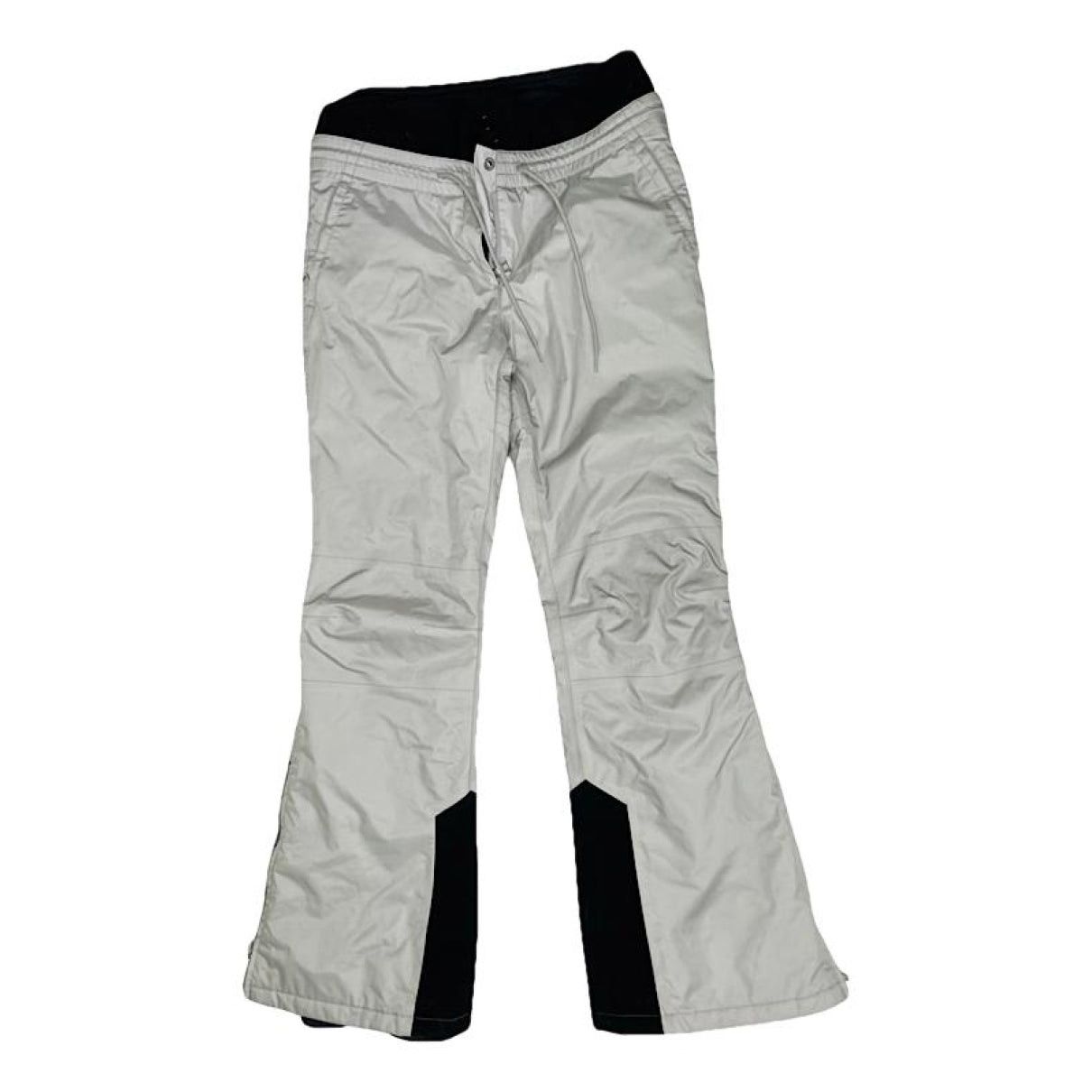 Prada Silver Polyester Trouser Size 30" / US 8 / IT 44 - 1 Thumbnail