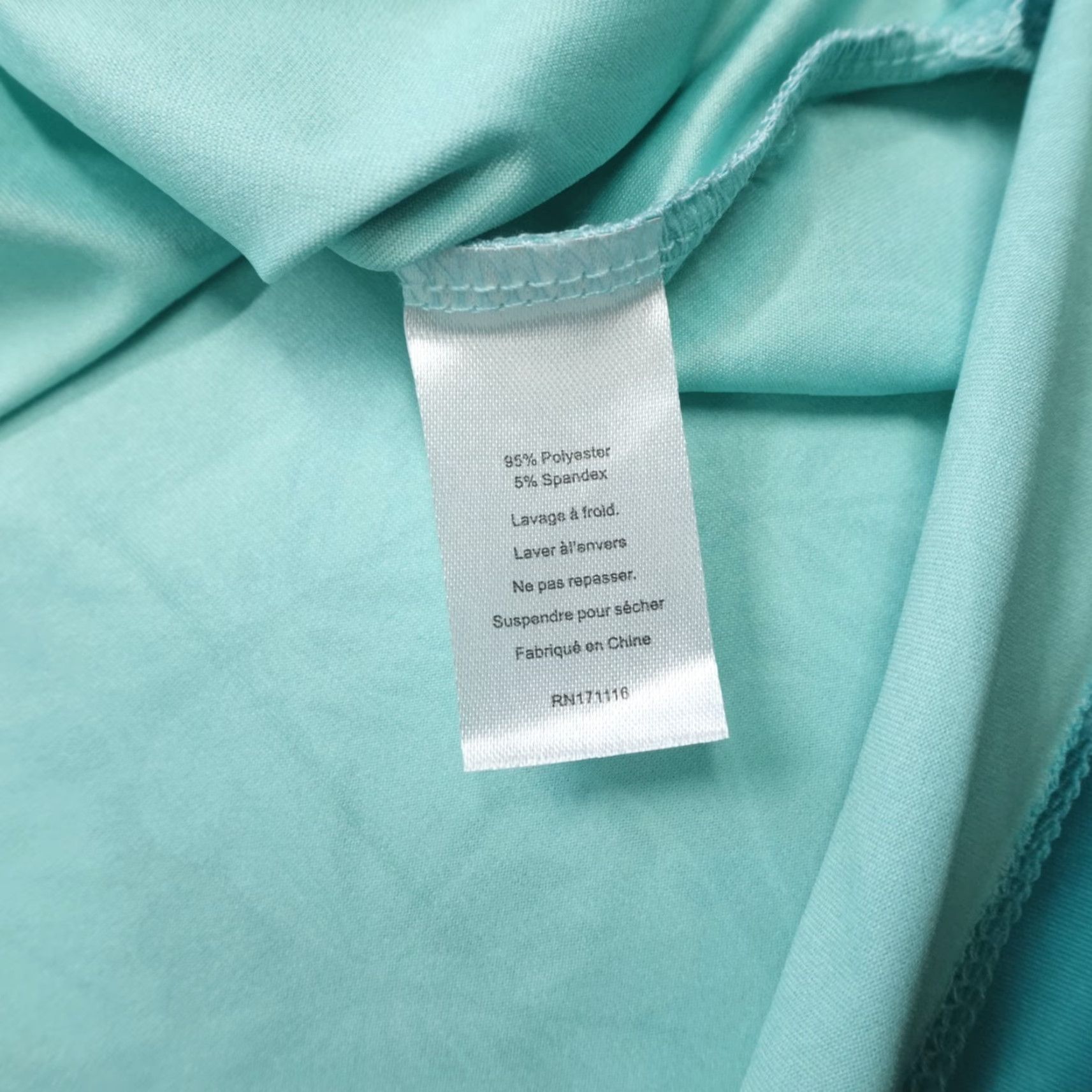 Vintage Yatta Performance Golf Polo Shirt Mens 2XL Teal Paradise Floral Palm Leaf Sports Polo Shirt Men Size US XXL / EU 58 / 5 - 4 Thumbnail