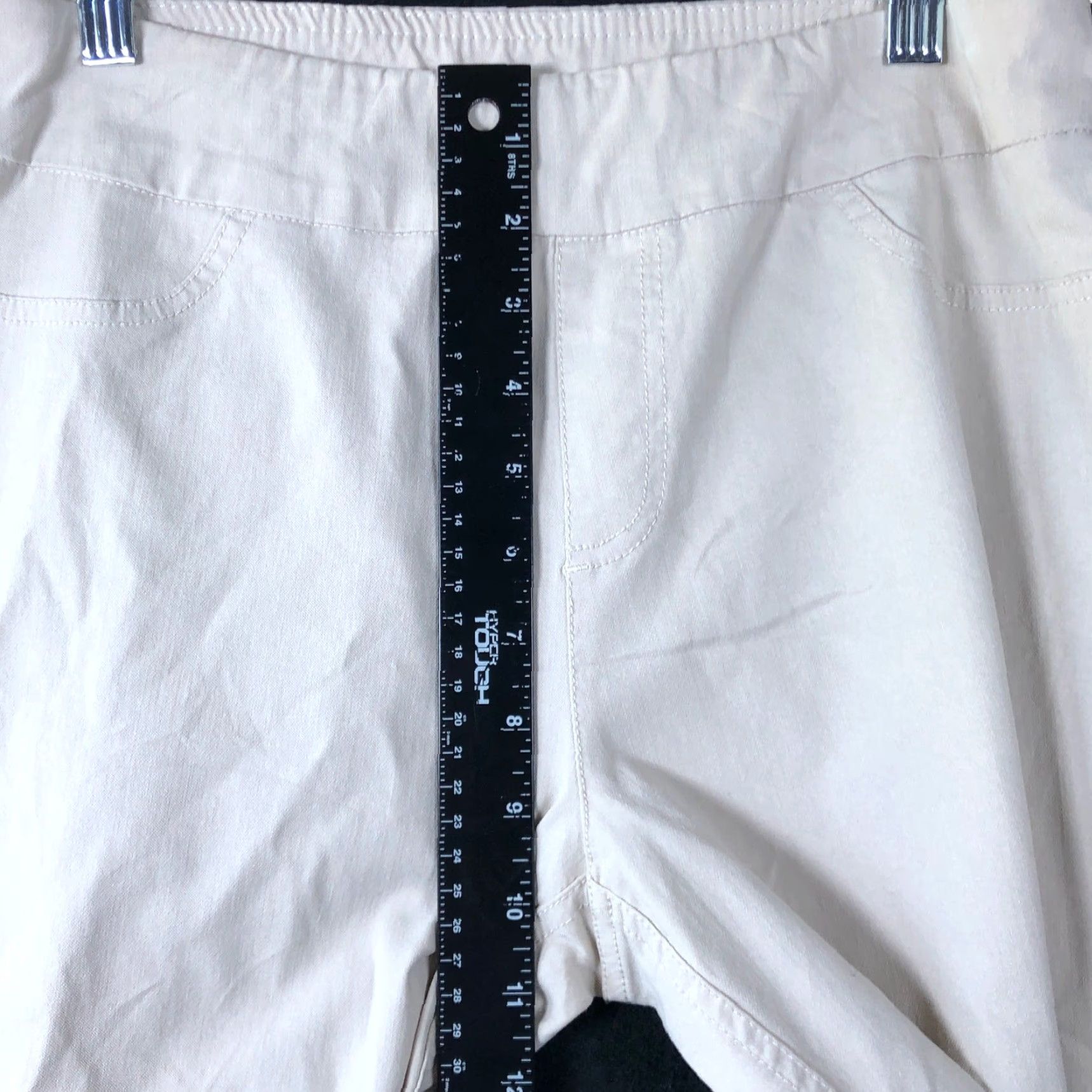 Soft Surroundings Soft Surroundings Womens Pants Petite Tan Pull On Mid Rise Stretch PS - Casual Workwear Ankle Skinny Pattern: Solid Size 28" / US 6 / IT 42 - 7 Thumbnail