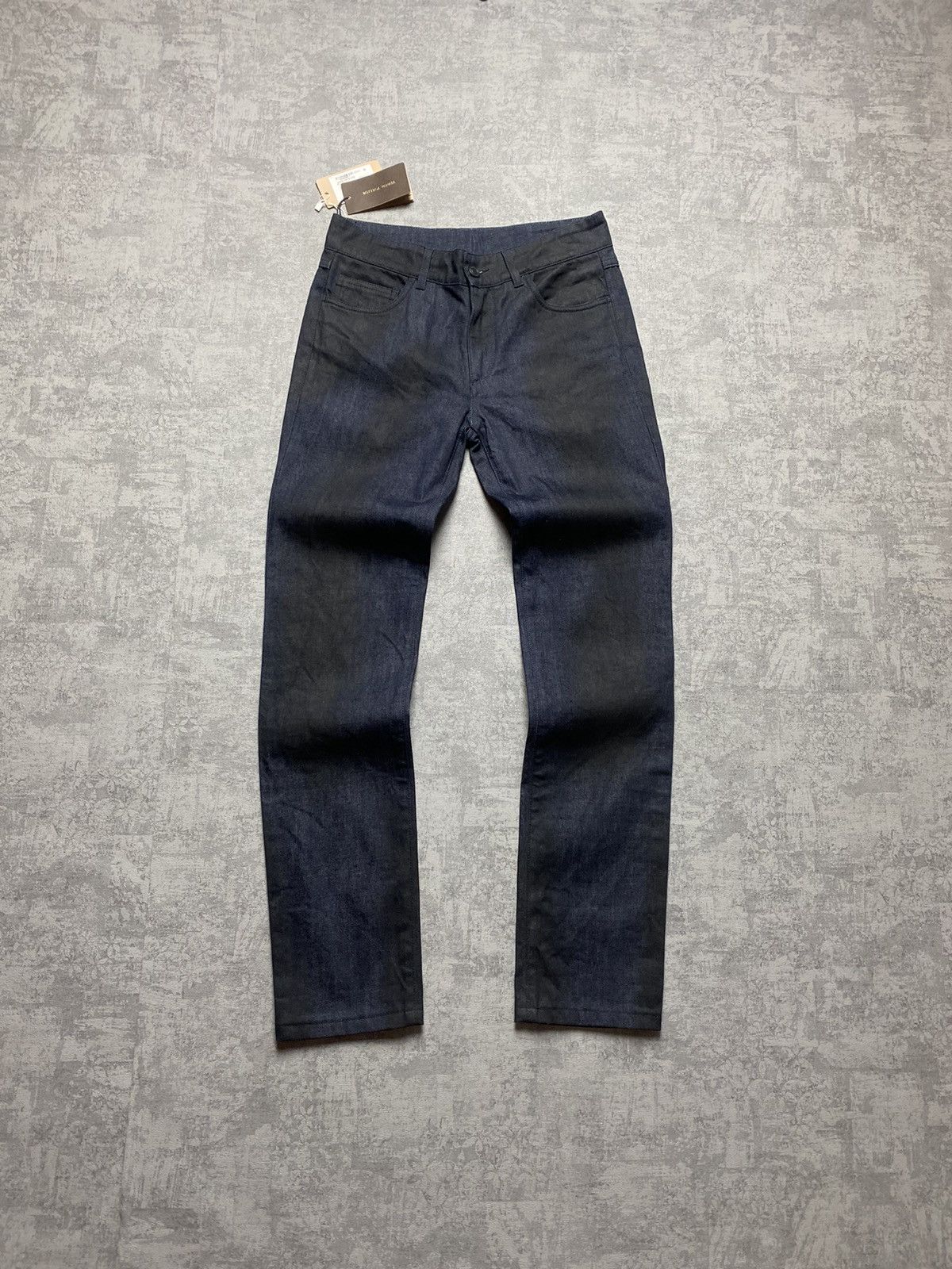 Bottega Veneta Women's Straight-Leg Dark Blue Jeans