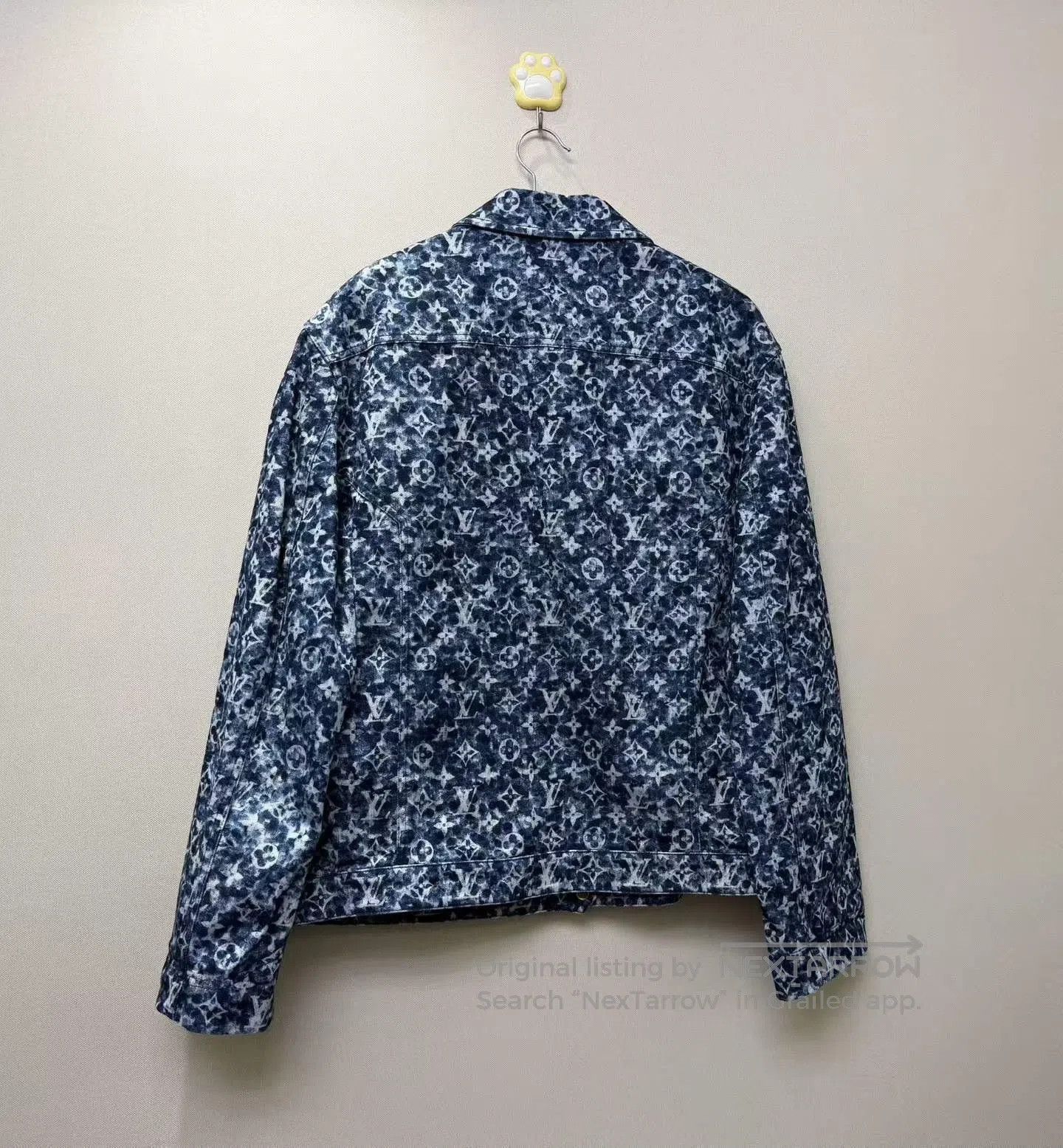 Louis Vuitton Louis Vuitton Blue Washed Full Logo Denim Jacket| Size US L / EU 52-54 / 3 - 4 Thumbnail