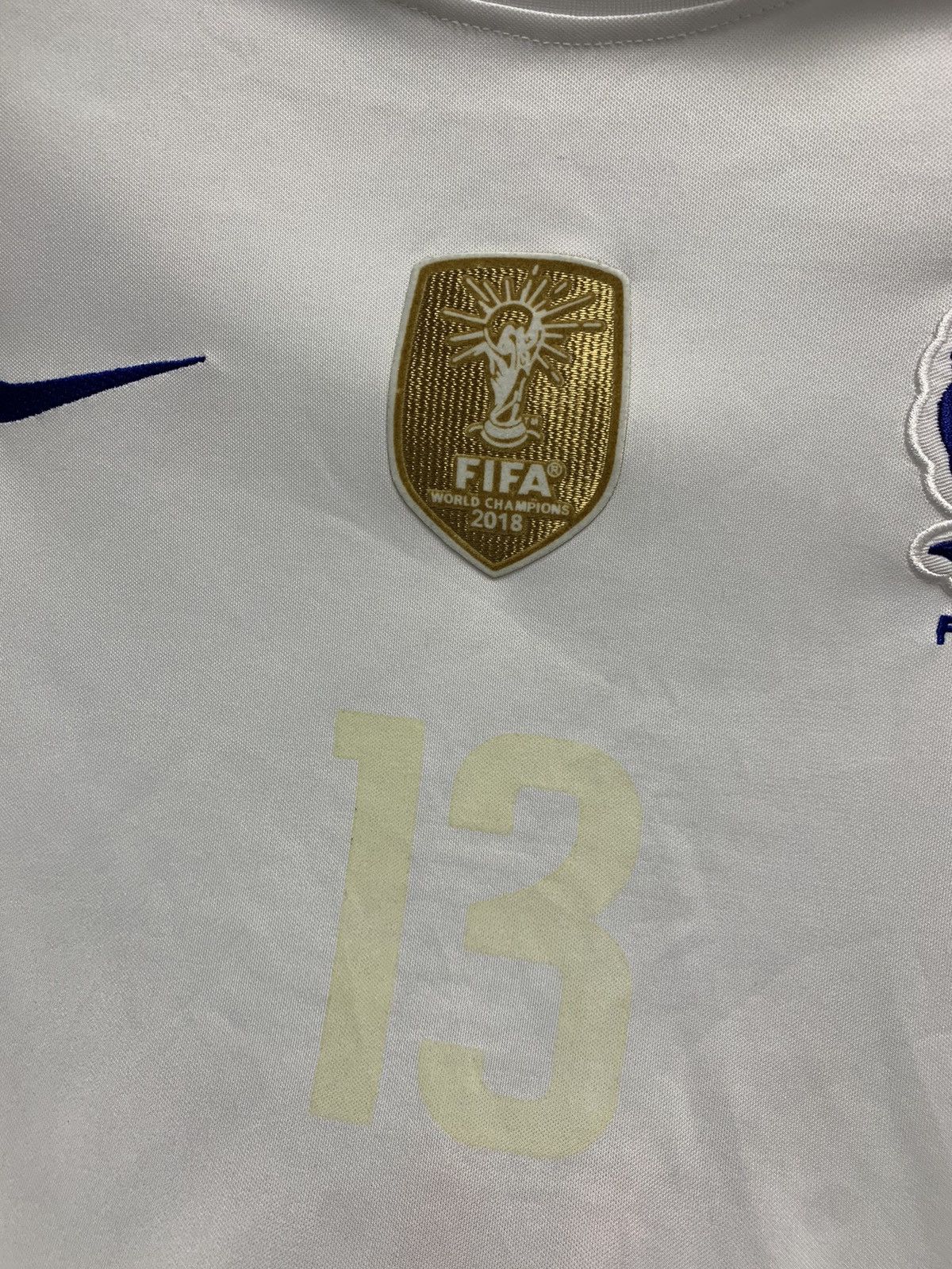 Nike Kante 13 Nike France soccer jersey M sz fifa World Cup 2018 Size US M / EU 48-50 / 2 - 6 Thumbnail