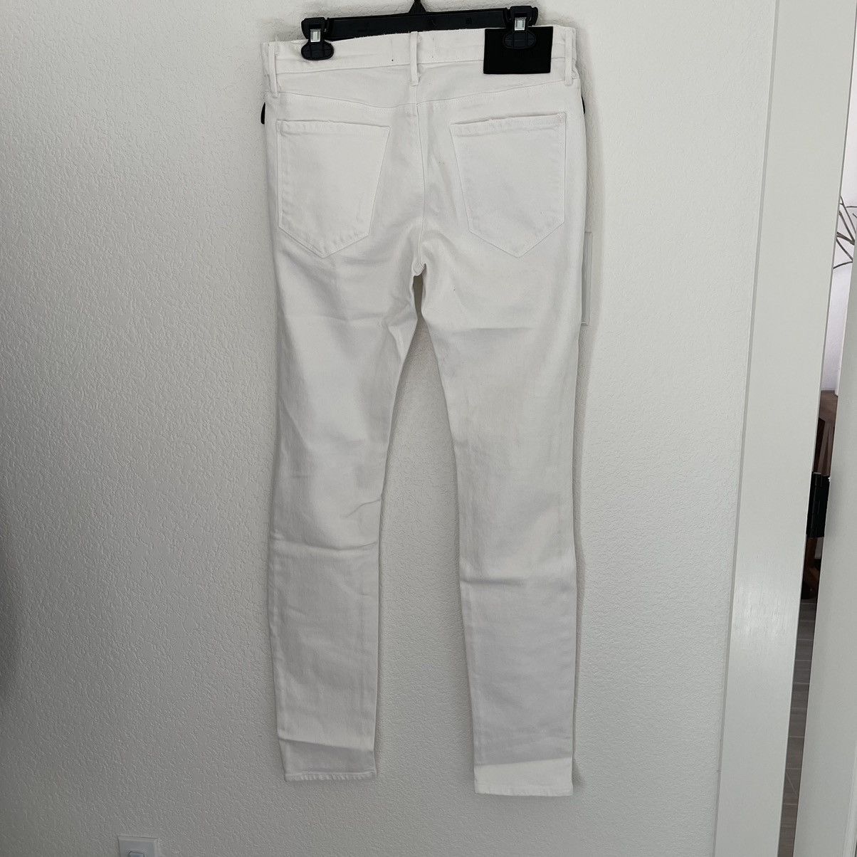 Rta $360 NWT RtA BRYANT NO LETTERMAN WHITE SKINNY JEANS SZ 31 Size US 31 - 2 Thumbnail