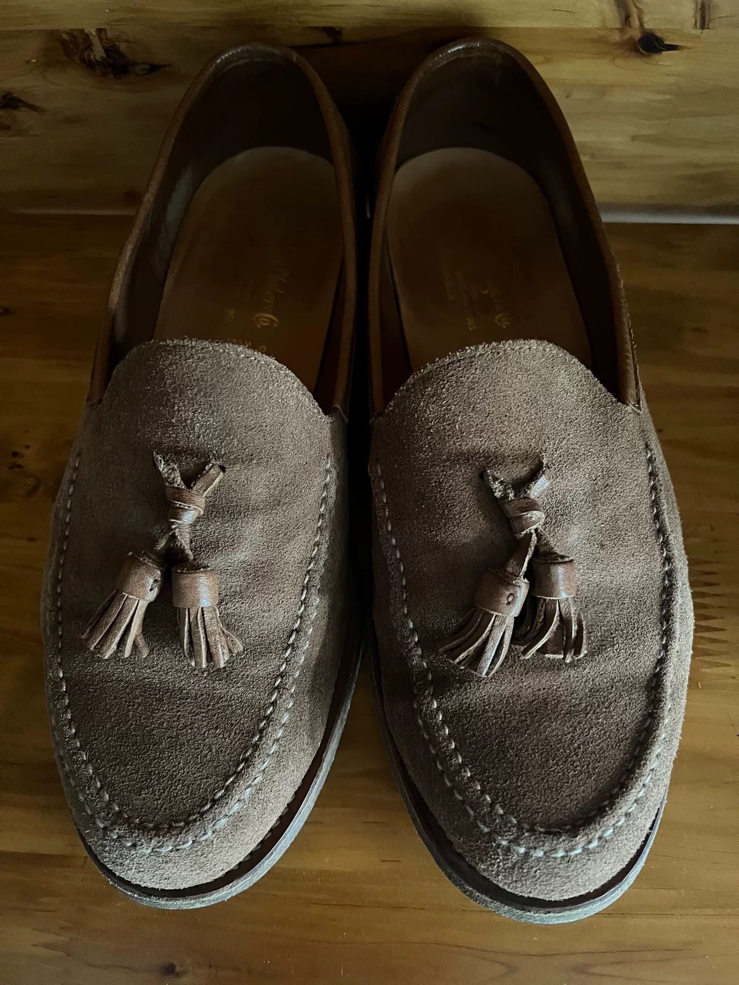 PHIGVEL MAKERS & Co. Phigvel PMC Suede Tassel Loafers Size US 8.5 / EU 41-42 - 1 Thumbnail