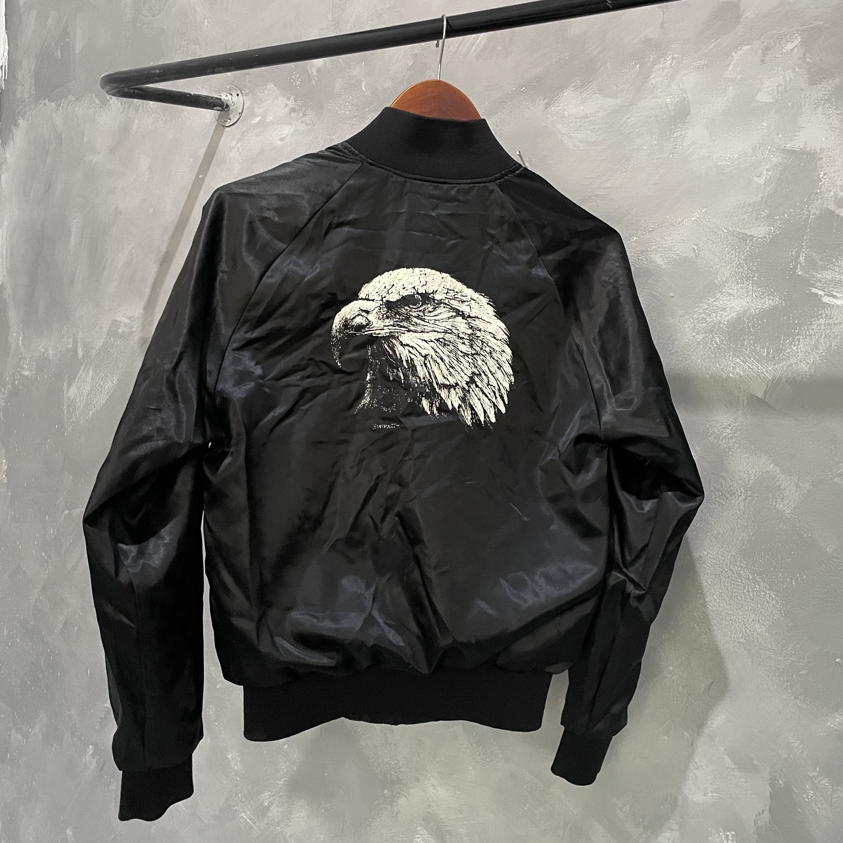 Vintage Vintage 70s Bomber Eagle Jacket Size US S / EU 44-46 / 1 - 1 Thumbnail
